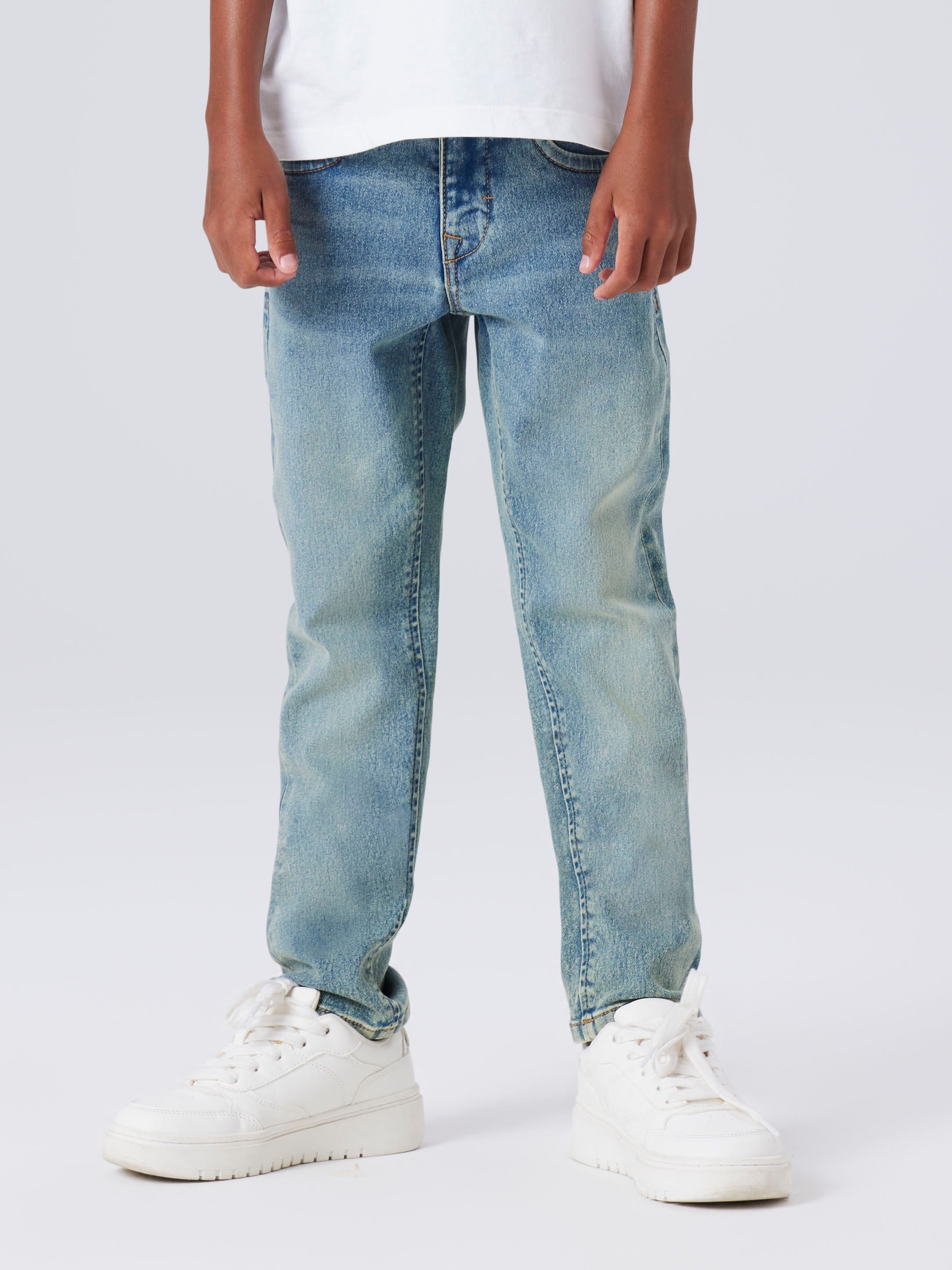 Image of Name It Slim-fit-Jeans "NKMSILAS XSLIM JEANS 2002-TX NOOS"