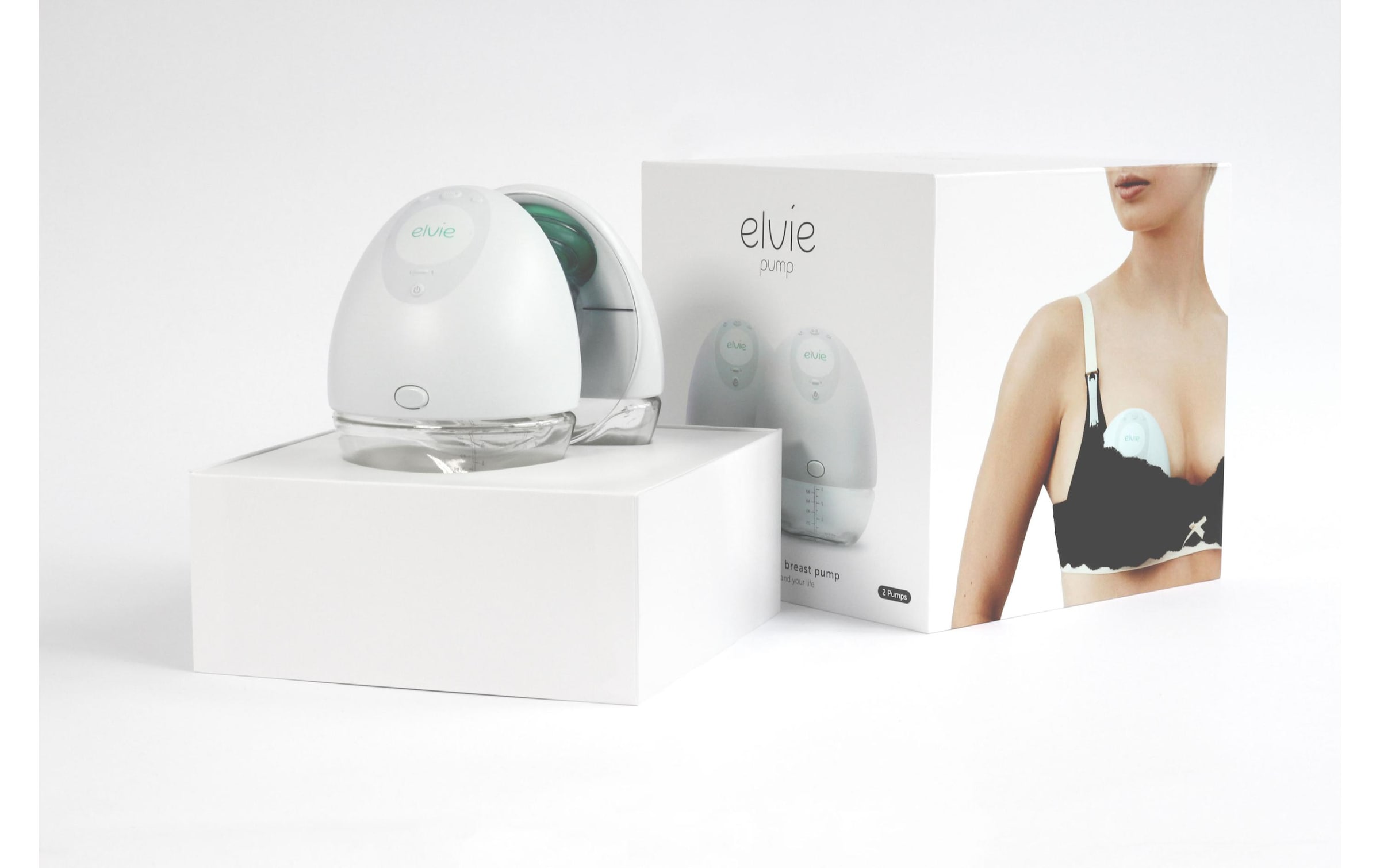 elvie Elektrische Milchpumpe »Pump doppel«