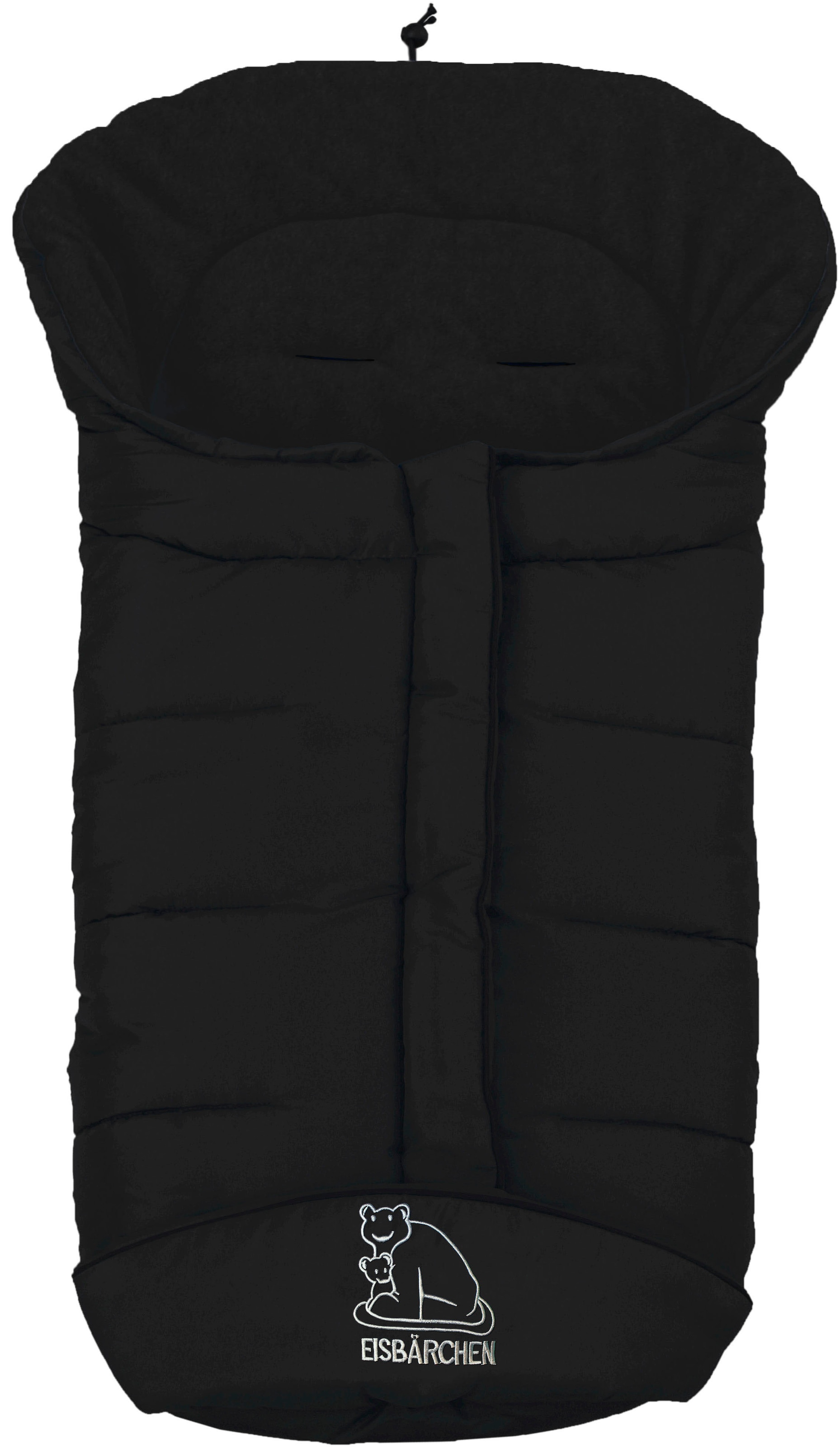 Heitmann Felle Fusssack »Eisbärchen - Winterfusssack Copy Fleece«, mit Fleecefutter, Mumienform möglich, für Kinderwagen, waschbar