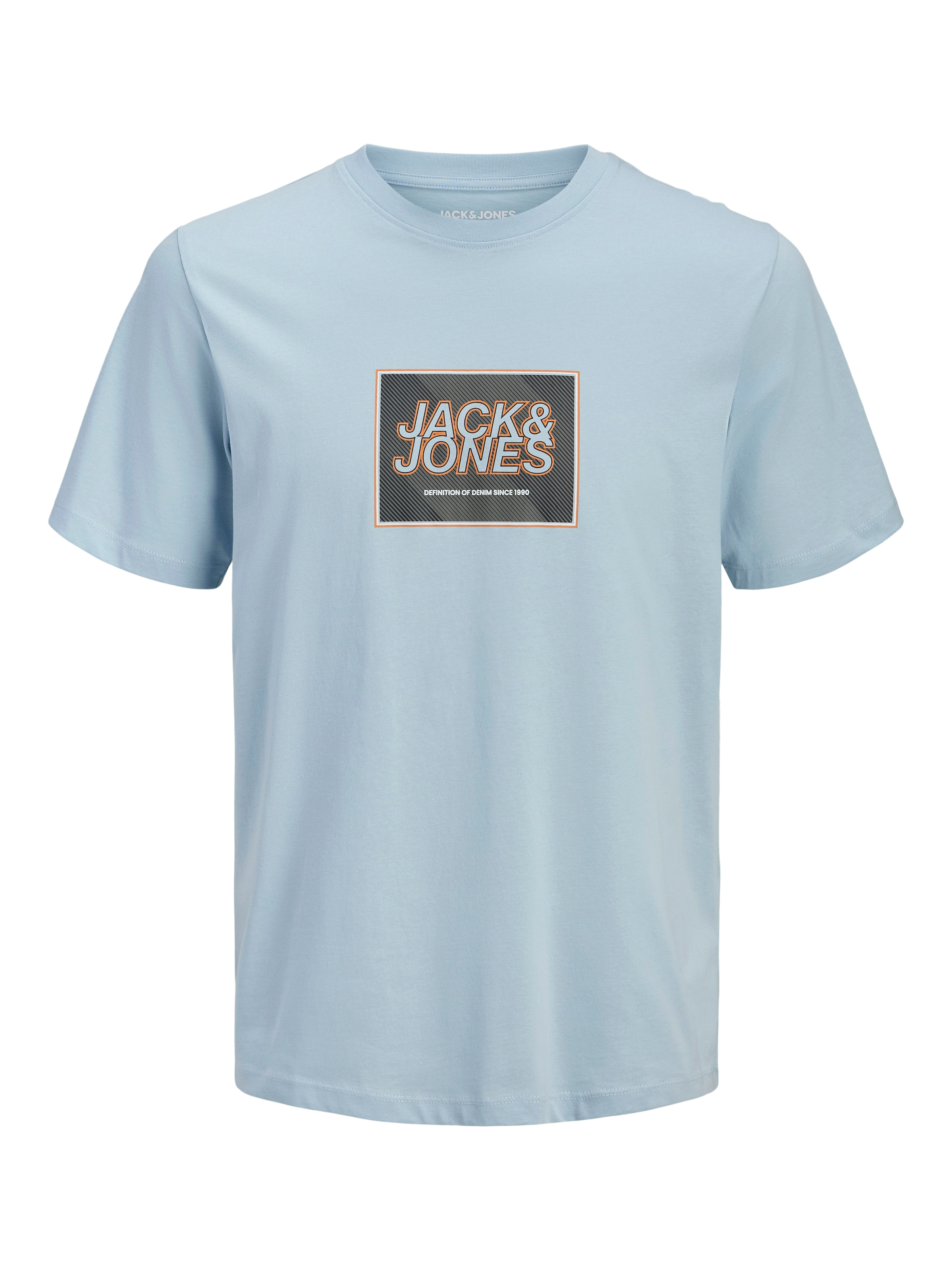 Jack & Jones Shirt à col rond »JJRAIN TEE SS CREW NECK«