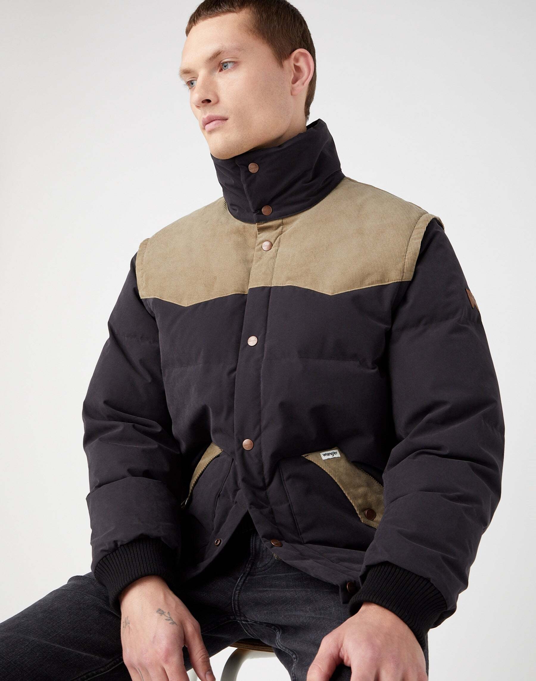 Wrangler Funktionsjacke »Wrangler Jacken Detachable Sleeve«