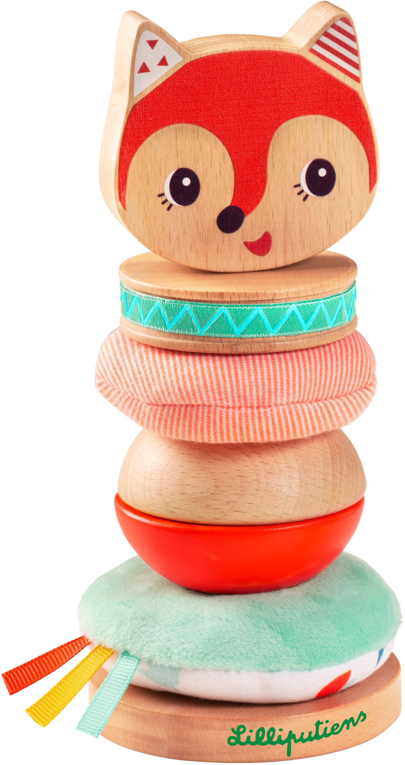 Image of Lilliputiens® Stapelspielzeug »Alice Stapelpyramide«, (7 tlg.), FSC®- schützt Wald - weltweit bei Ackermann Versand Schweiz