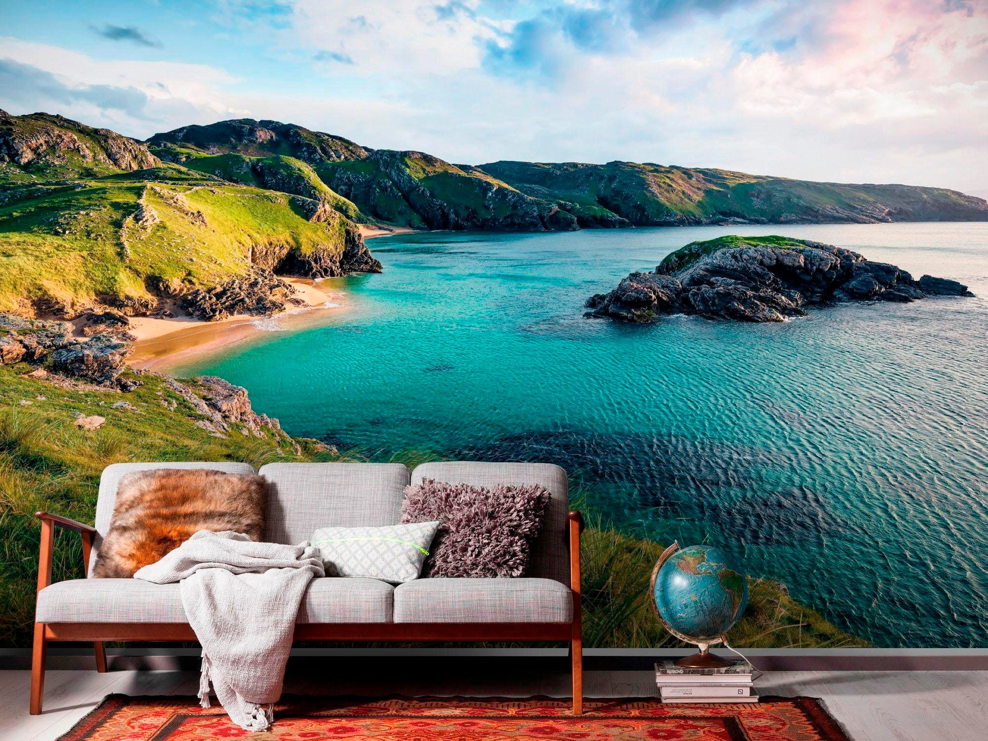 Komar Papier peint intissé »Digitaldruck Vlies -  Breath Taking - Grösse 400 x 250 cm« imprimé Wohnzimmer, Schlafzimmer