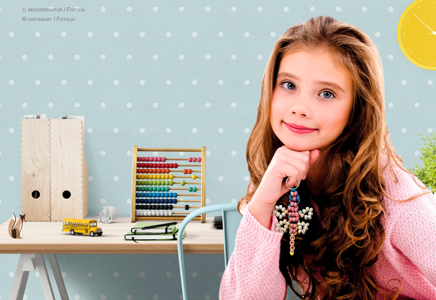 Lena® Set créatif »Maskottchen, gross«