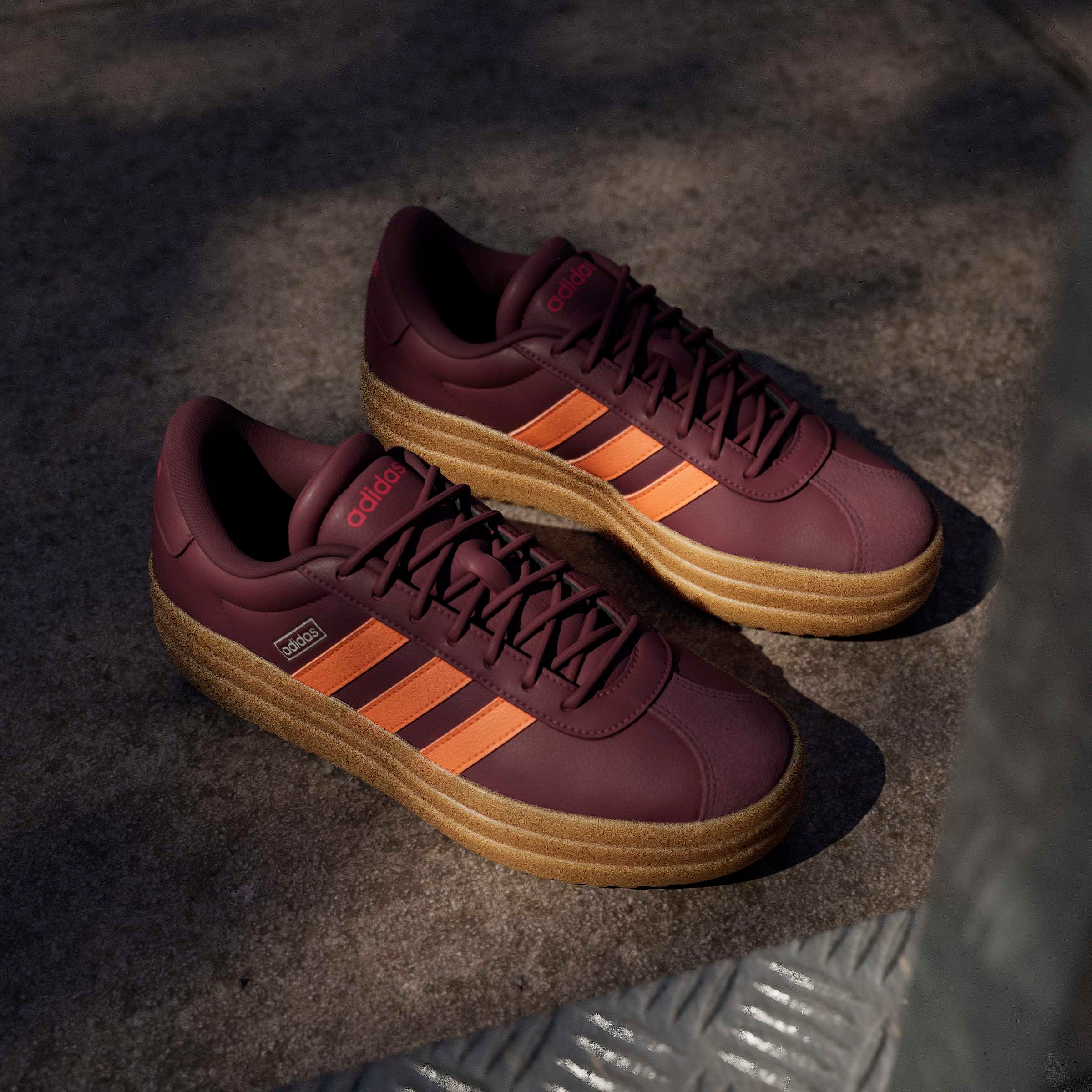 adidas Sportswear Baskets à plateforme »VL COURT BOLD«  inspiriert vom Design des adidas gazelle bold