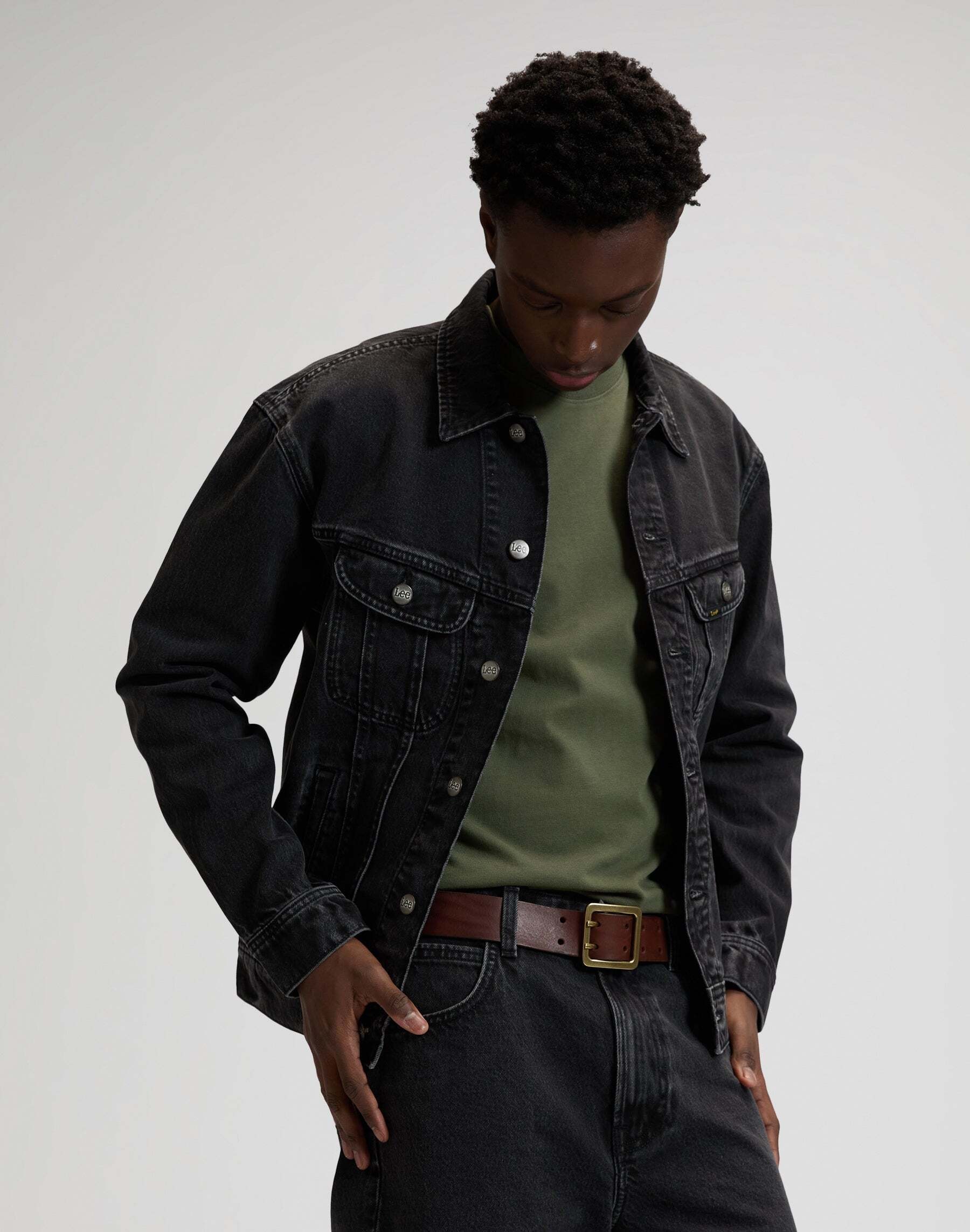 Lee® Ceinture de hanche »Lee Gürtel Double Pin«