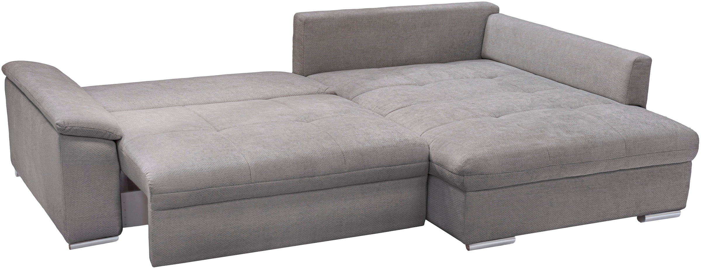exxpo - sofa fashion Ecksofa »Casa Grande inkl. Bettfunktion, Bettkasten, OTTOs Choice, bequem«, L-Form, guter Sitzkomfort, grosse Liegefläche