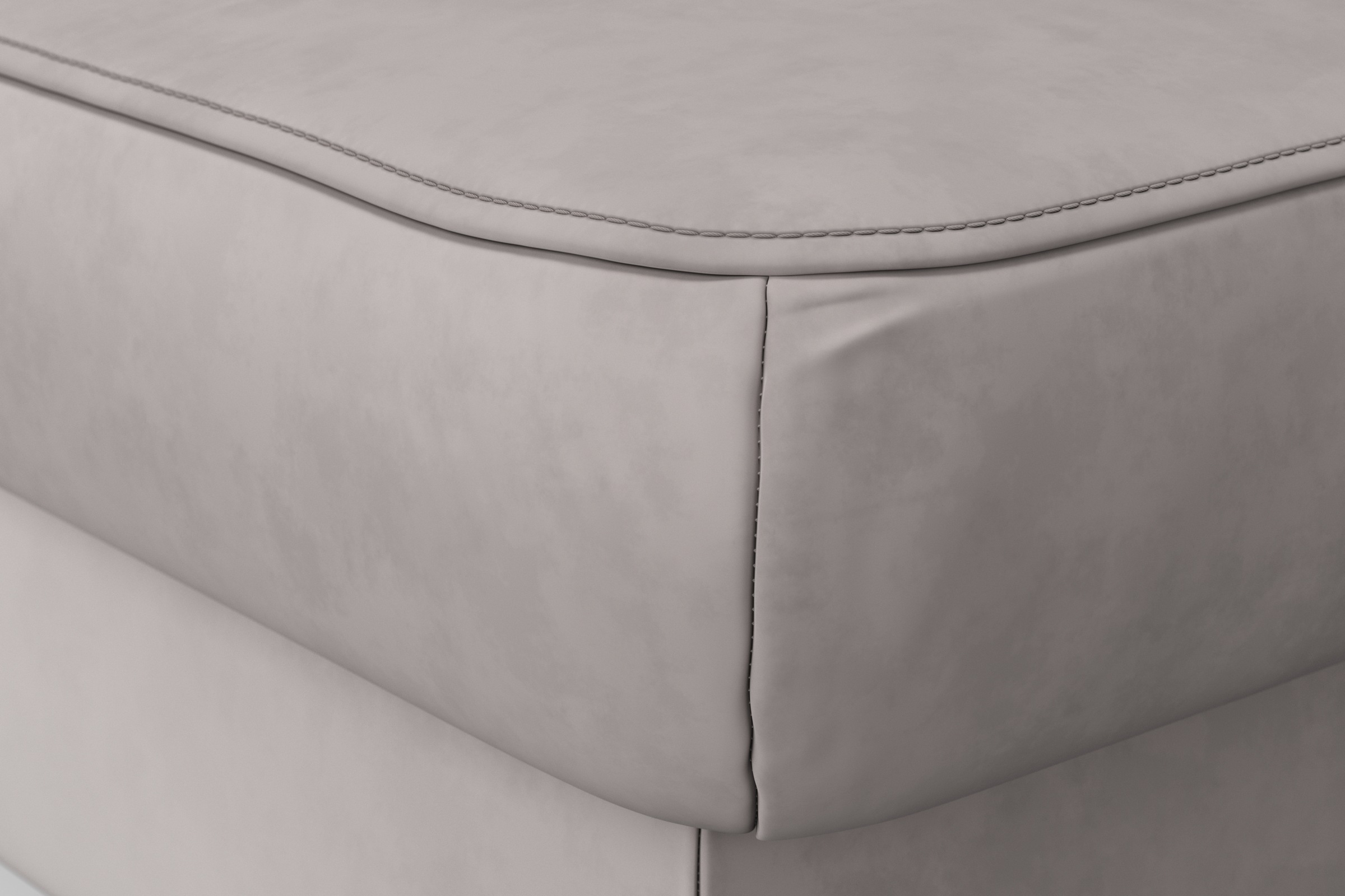 sit&more Hocker »Bendigo«, mit Klappfunktion, Bodenfreiheit 15 cm, wahlweise in 2 Fussfarben