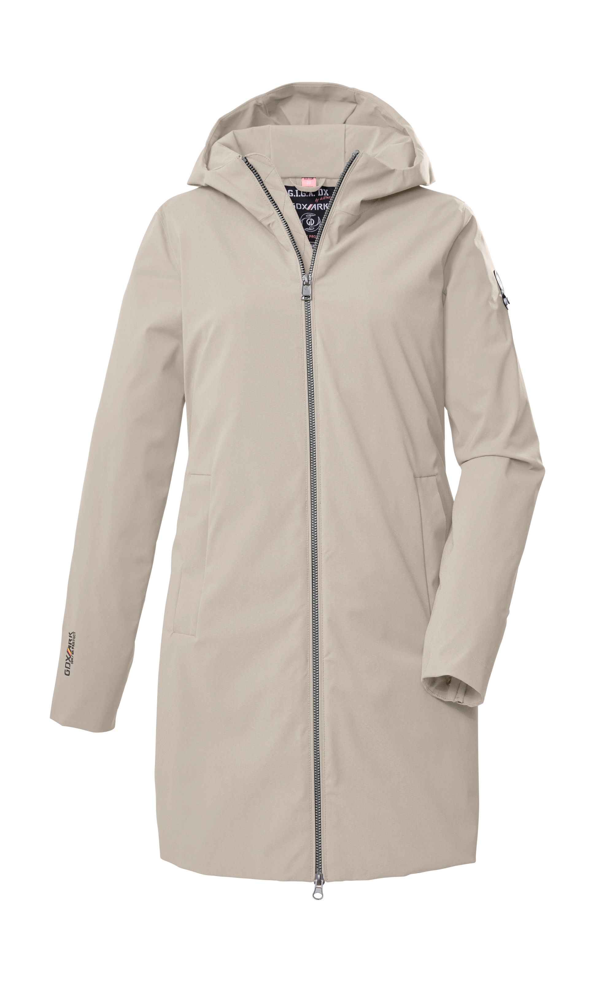 G.I.G.A. DX by killtec Parka »GS 154 WMN PRK«, Ultraleichter, urbaner Parka, 100% wasserdicht, verstellbar, recycelt