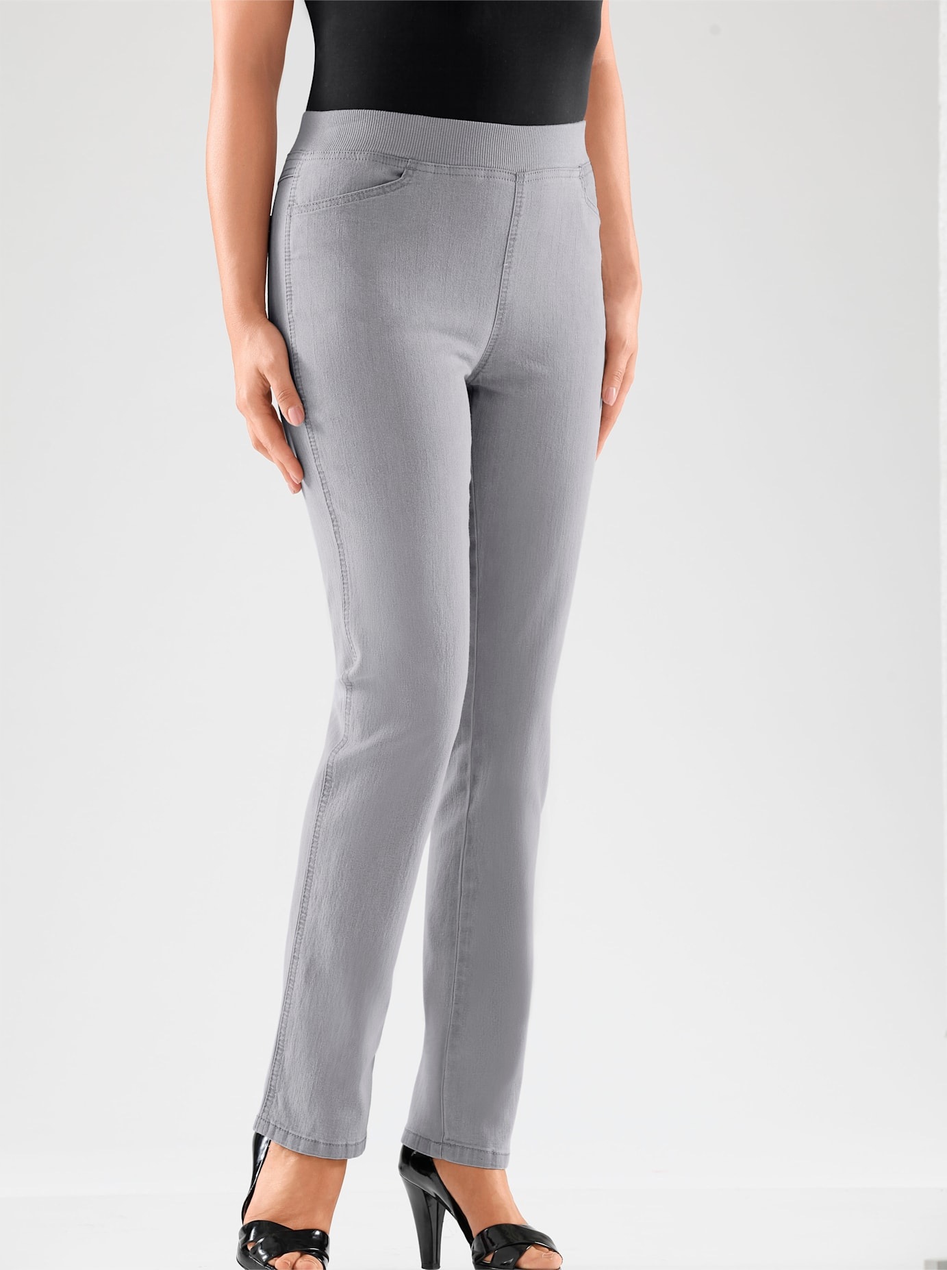 Image of Classic Basics Stretch-Jeans 1