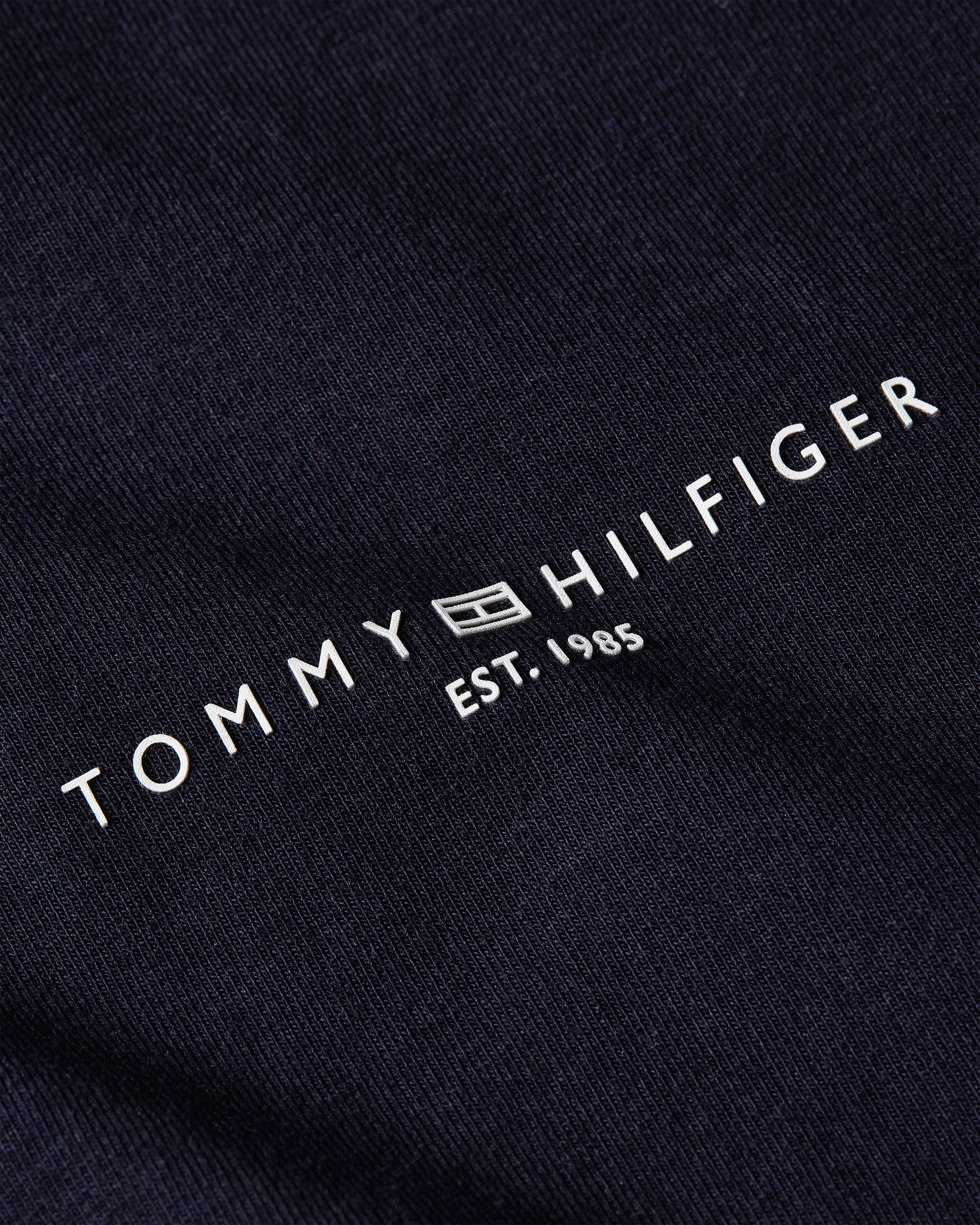 Tommy Hilfiger Curve Langarmshirt »CRV 1985 REG MINI CORP C-NK LS«, PLUS SIZE CURVE,mit Tommy Hilfiger Mini Logoschriftzug