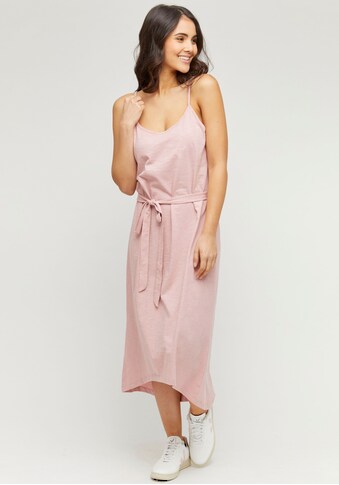 MAZINE Jerseykleid »Pinetta«, feminines Trägerkleid mit Bindegürtel kaufen