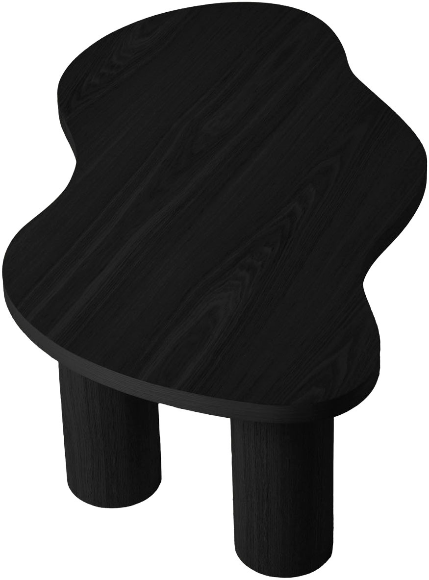 SalesFever Couchtisch »Couchtisch 90x51 cm« Markante organische Form mit skulpturalem Charakter