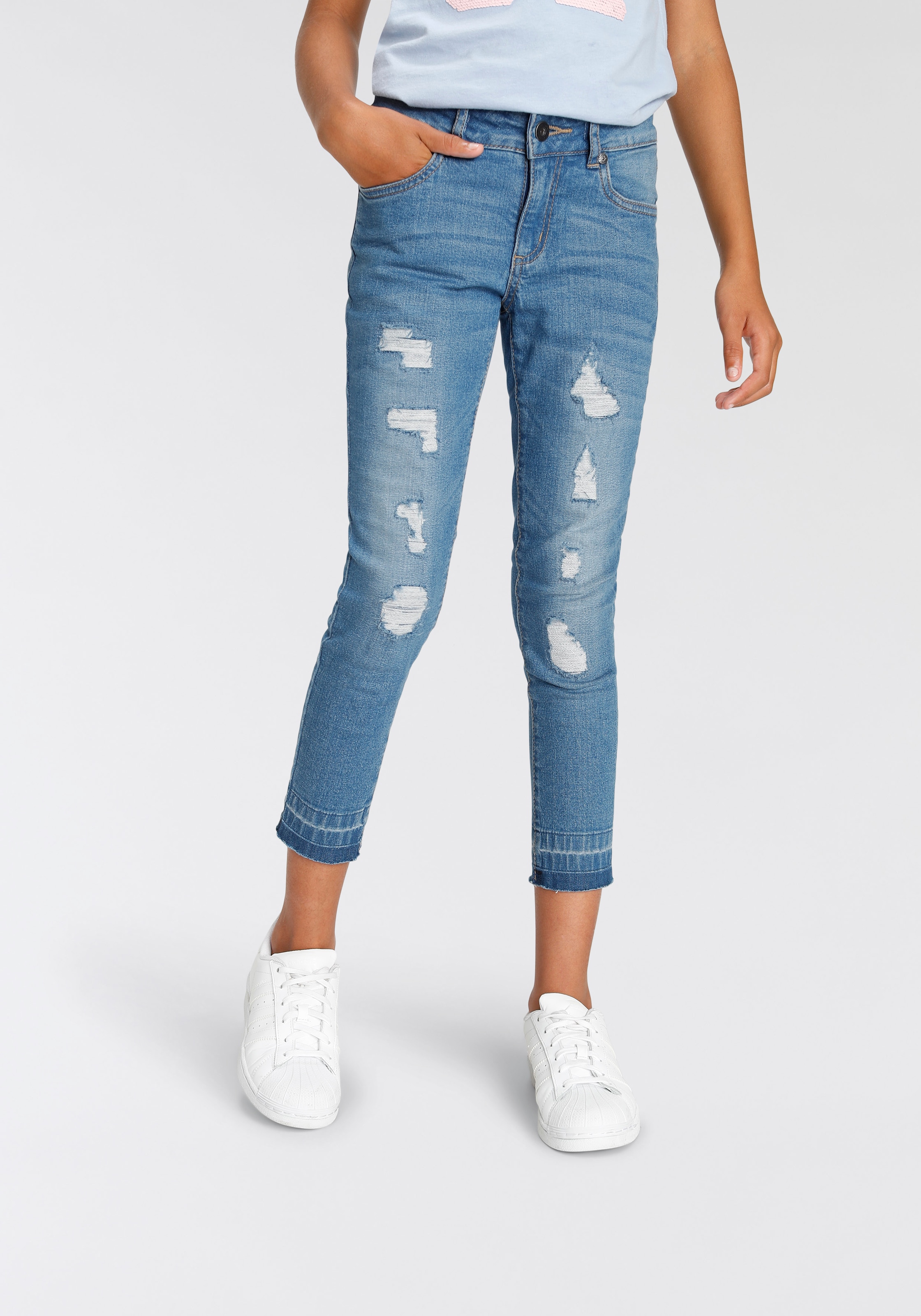 ist der günstigste Versandhandel ♕ Arizona 7/8-Jeans, Skinny auf versandkostenfrei