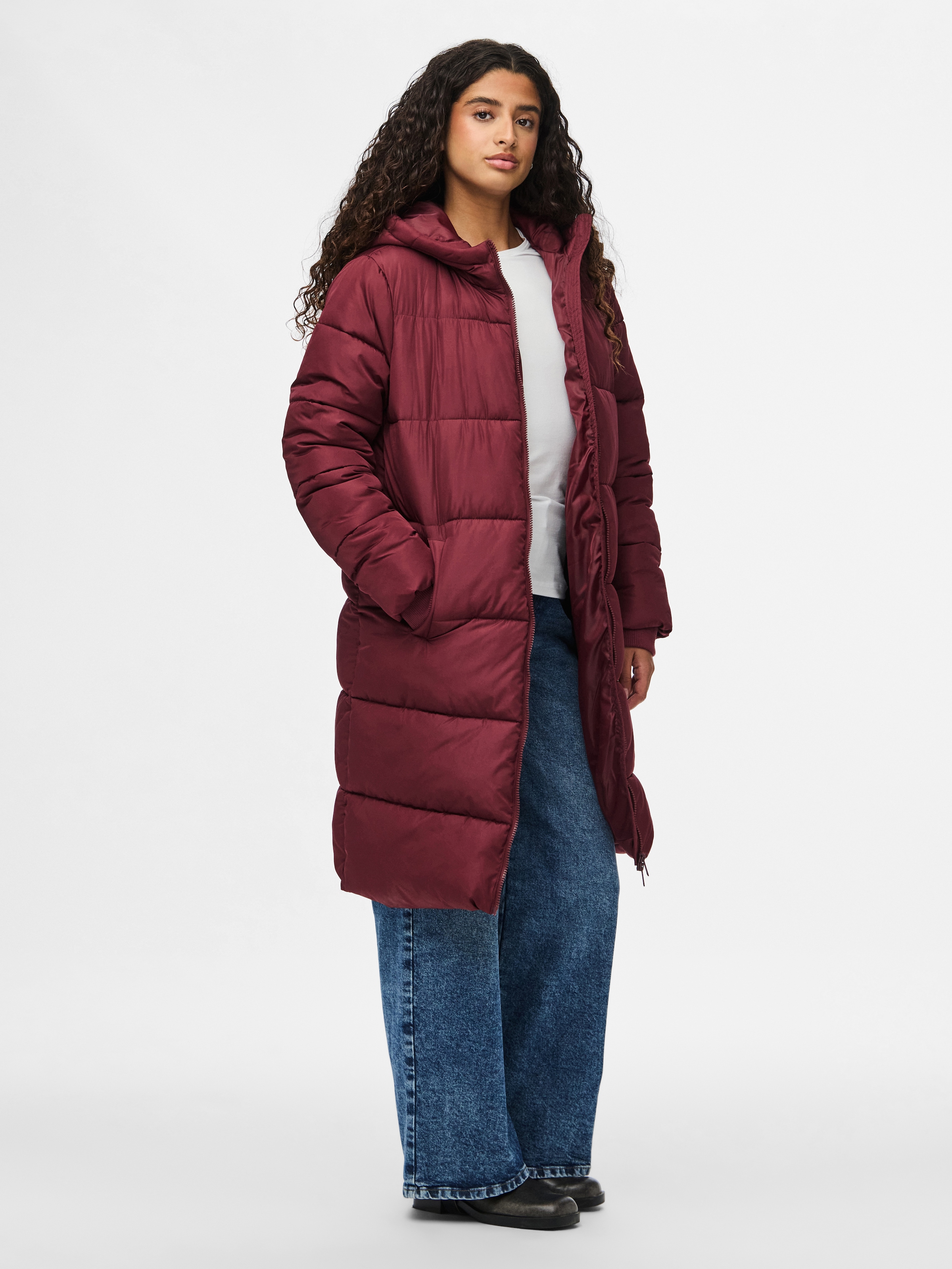 pieces Steppmantel »PCBEE NEW LONG PUFFER JACKET NOOS BC«