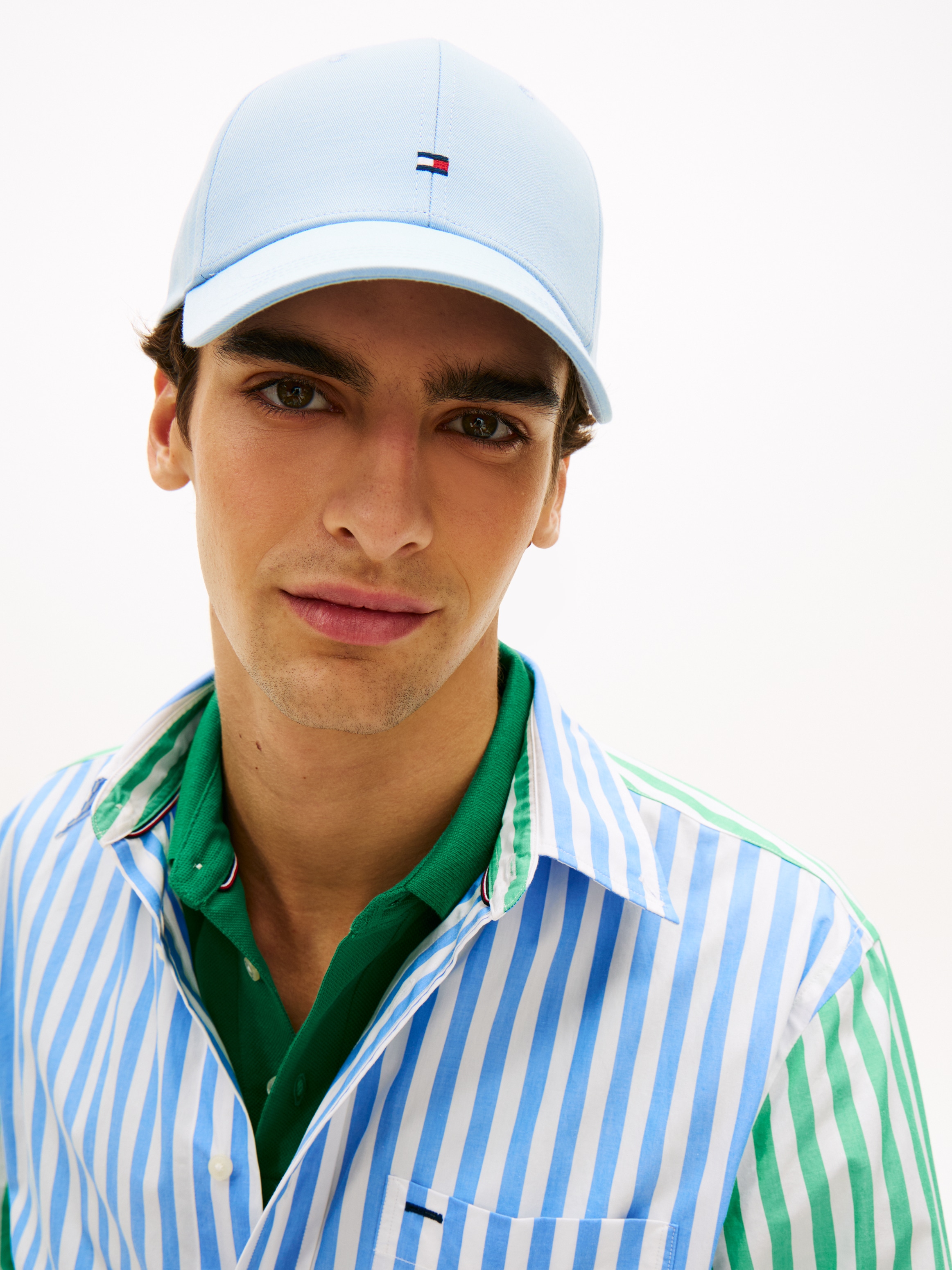 Tommy Hilfiger Baseball Cap »TH FLAG COTTON 6 PANEL CAP« Klemmverschluss, Logoprägung UNISEX