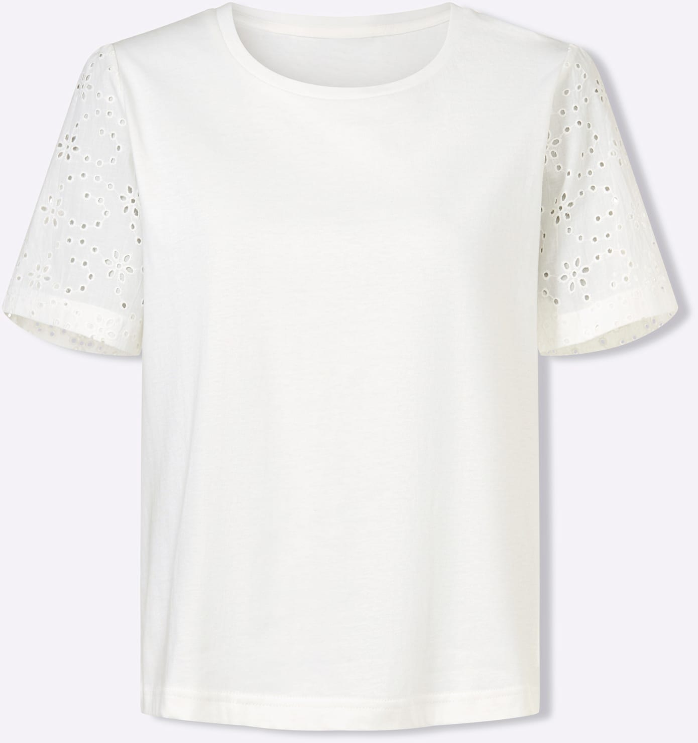 Inspirationen Shirt à col rond »Kurzarm-Shirt« 1 pièces