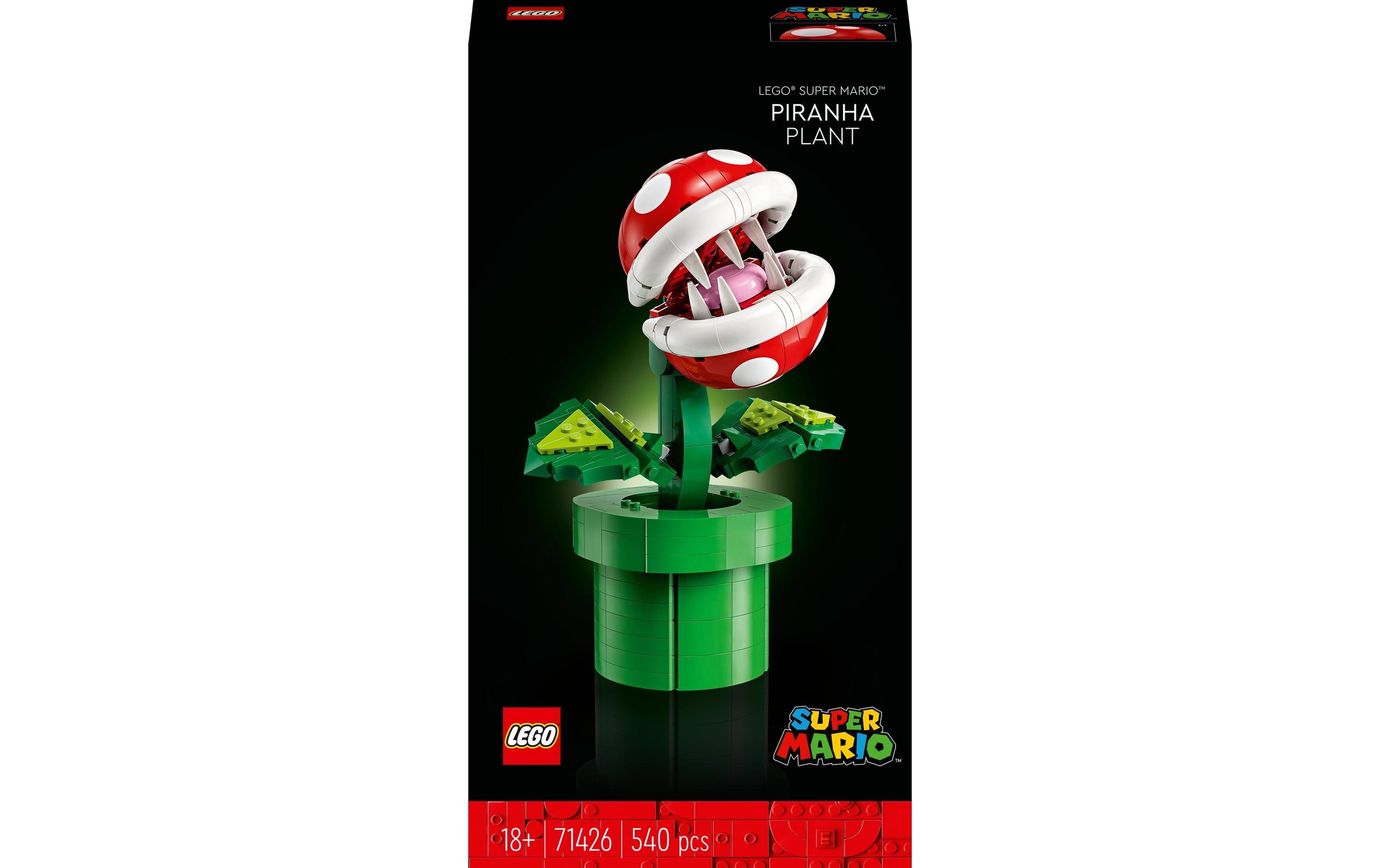 LEGO® Spielbausteine »Super Mario Piranha-Pflanze 71426«, (540 St.)