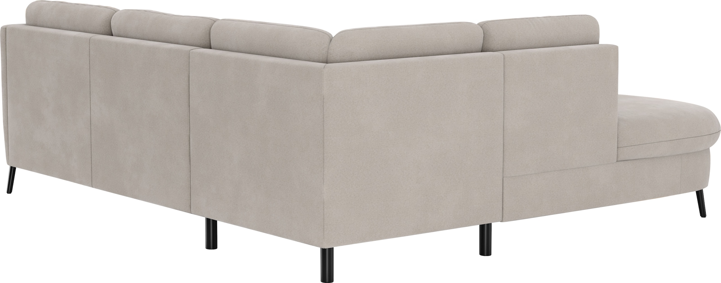 sit&more Ecksofa »Soul L-Form« wahlweise mit Bettfunktion und Bettkasten oder Schubkasten