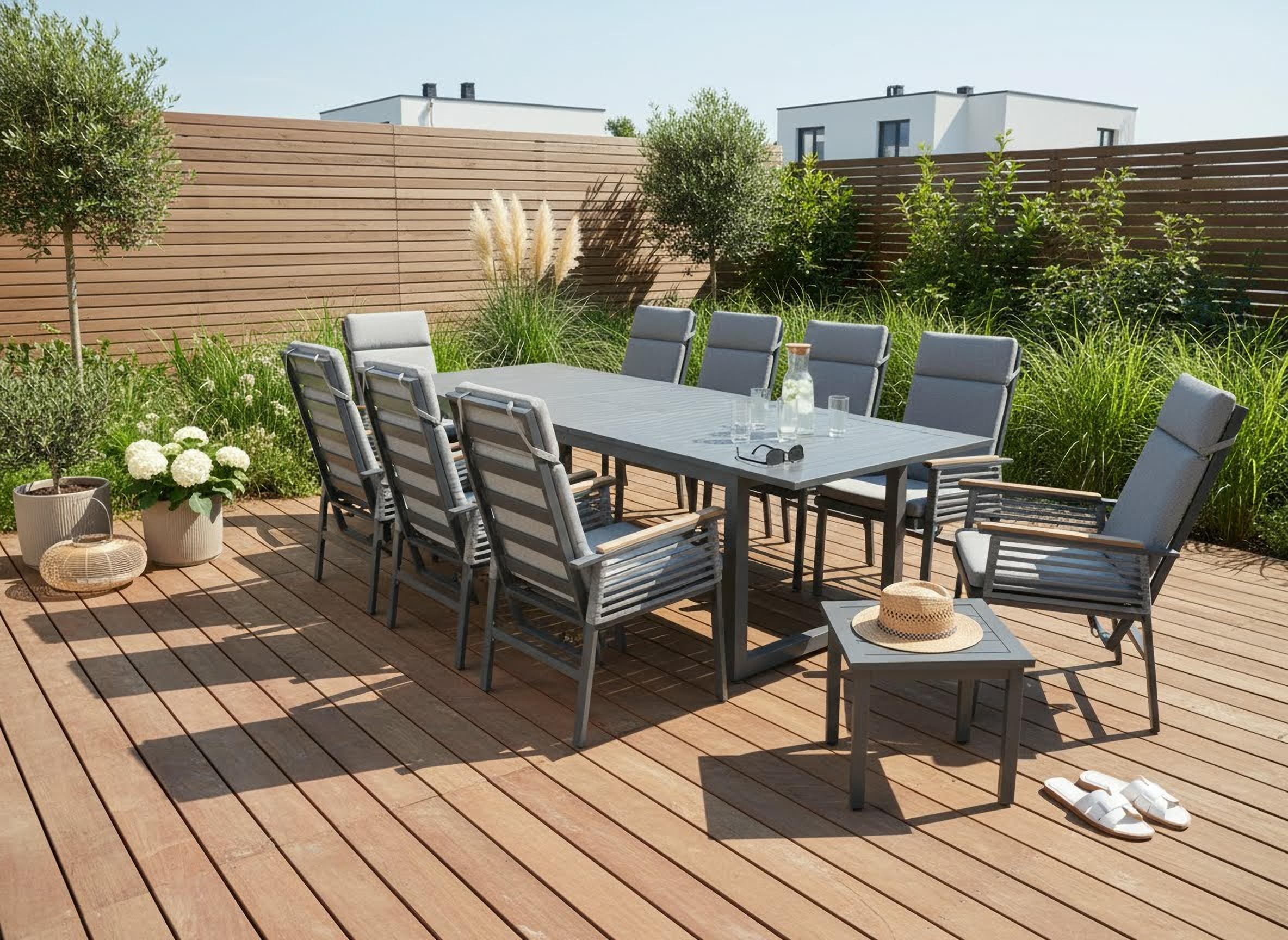 Creativ home Photophore »Laterne ALEGRE, mit Henkel« Kerzenhalter aus Naturweide, Ø 33 cm