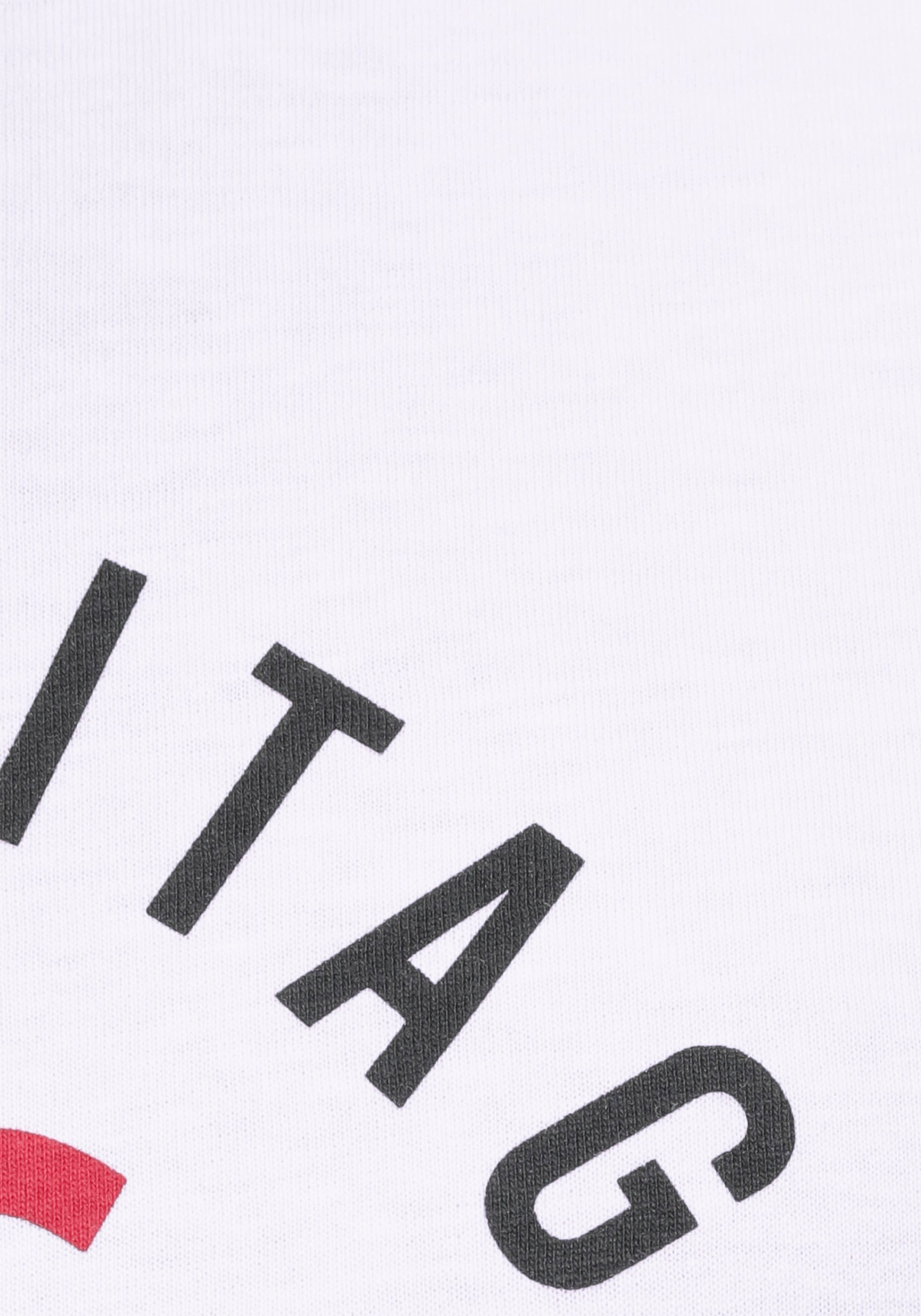 H.I.S Rundhalsshirt, Kurzarm, schmale Passform, mit Print, Rundhals, aus Baumwolle
