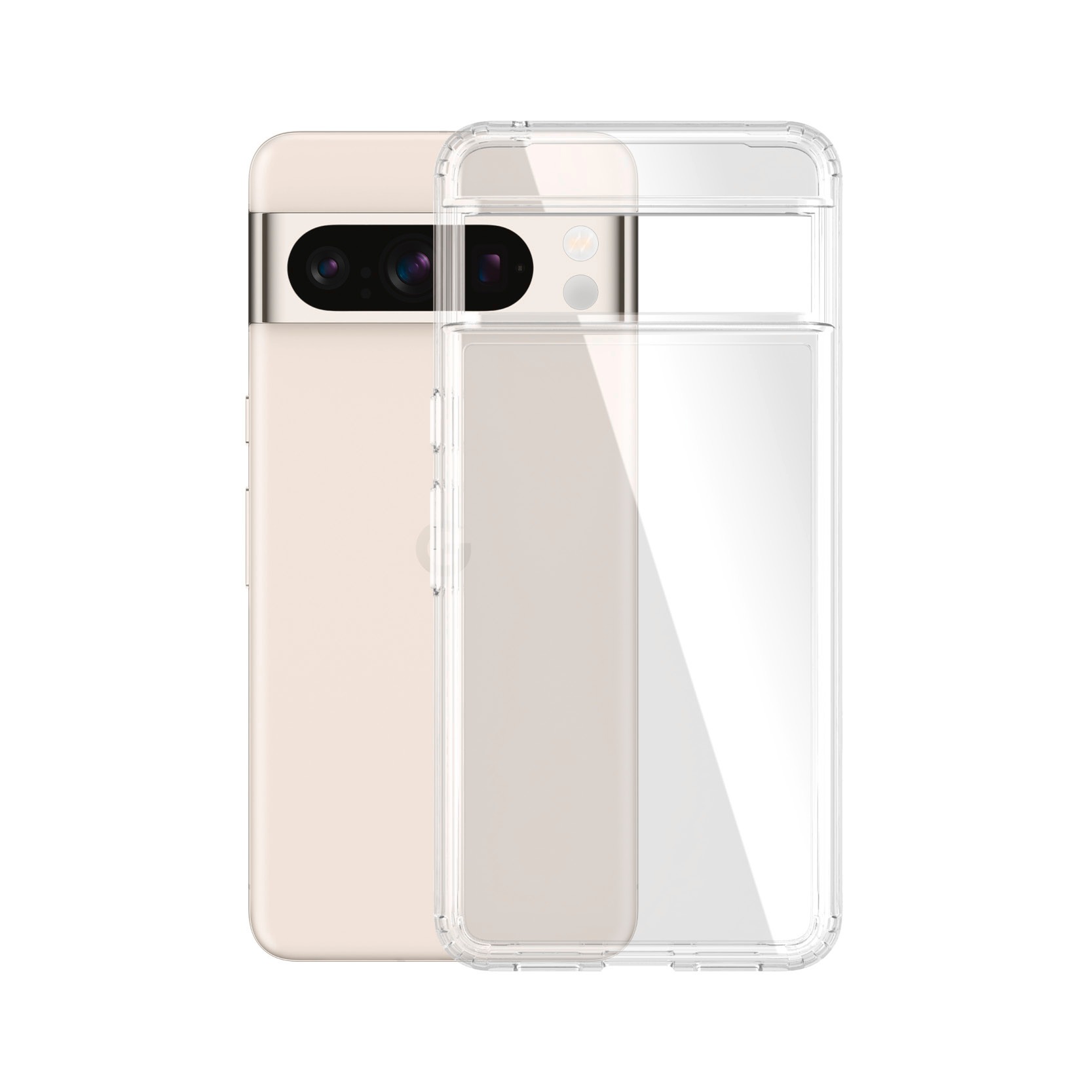 PanzerGlass Backcover »HardCase für Google Pixel 8 Pro« Google Pixel 8 Pro Schutzhülle, Handyhülle