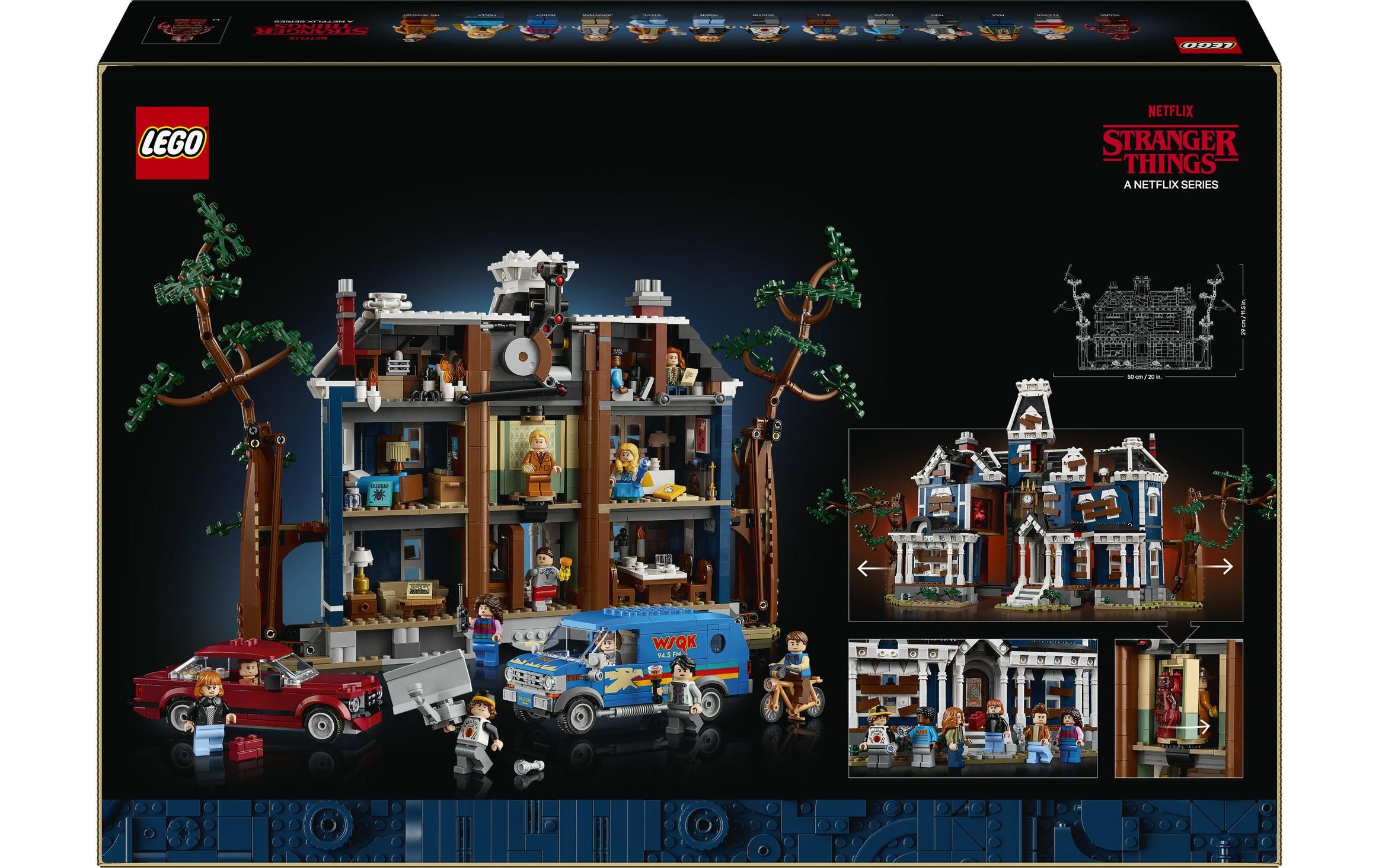 LEGO® Pions de construction »Icons Stranger Things: The Creel House 11370«