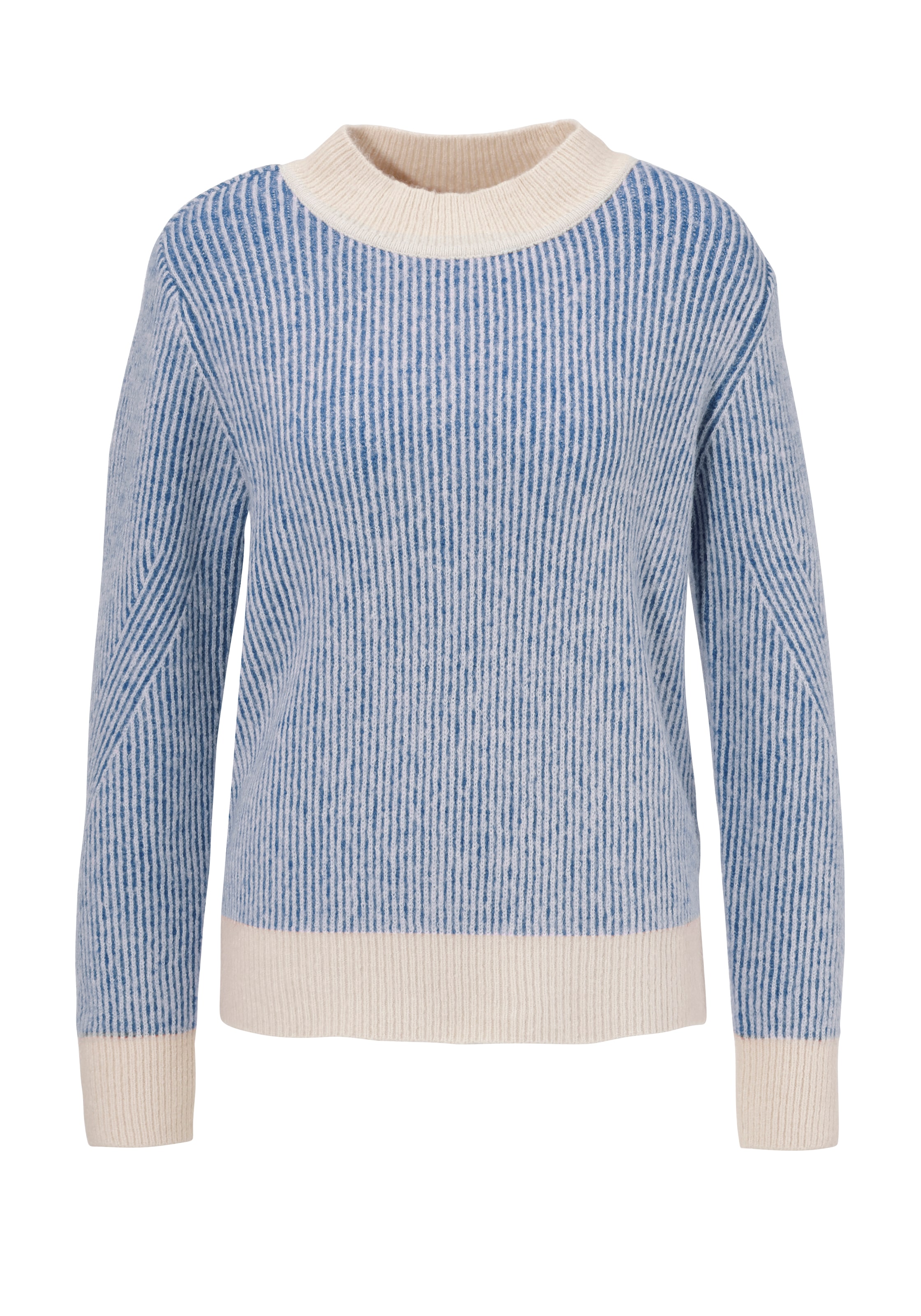 Aniston CASUAL Strickpullover, im Streifen-Dessin