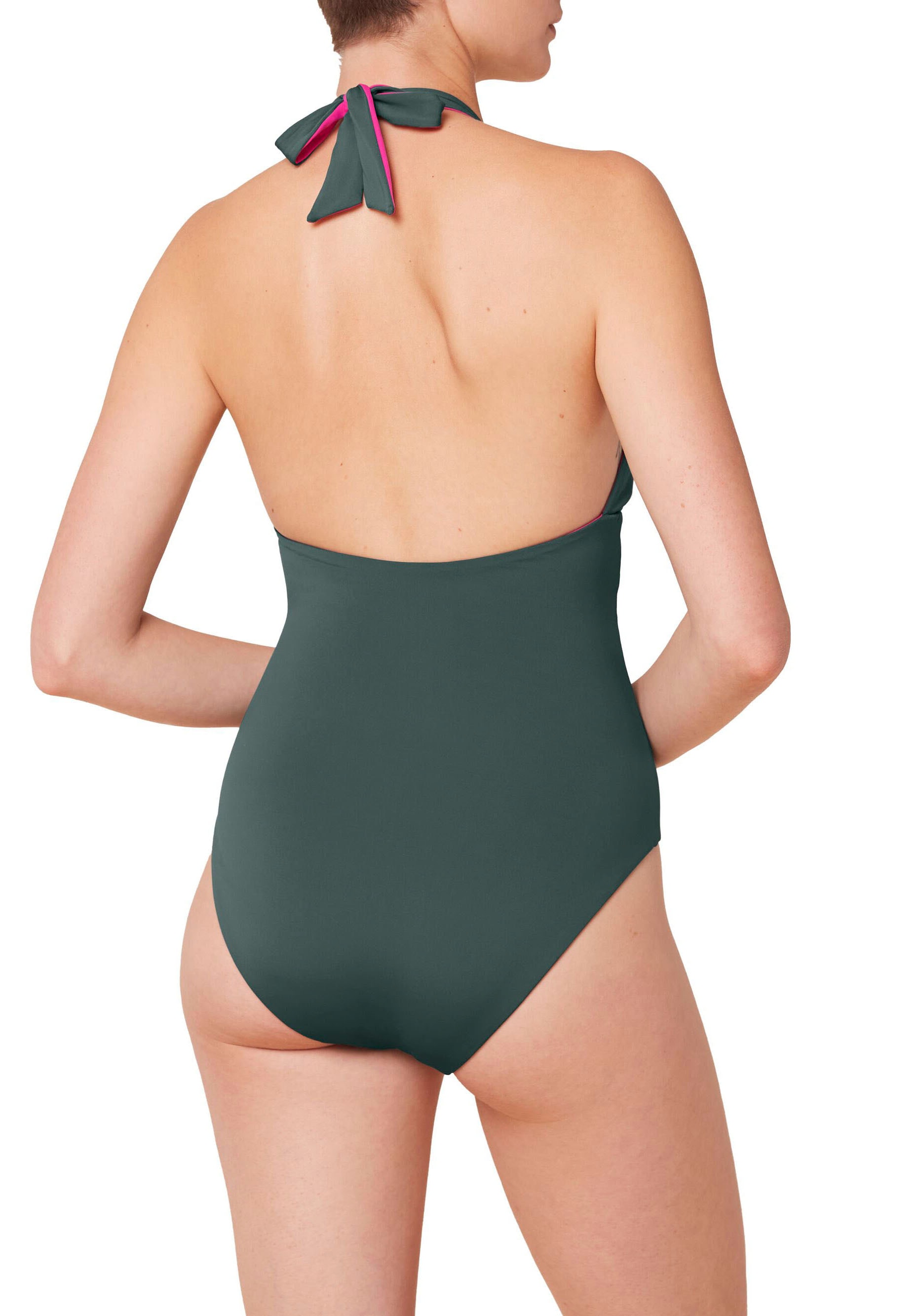 Triumph Badeanzug »Free Smart O sd«, ein Style zwei Farben, 2-in-1-Badeanzug beidseitig tragbar, Neckholder