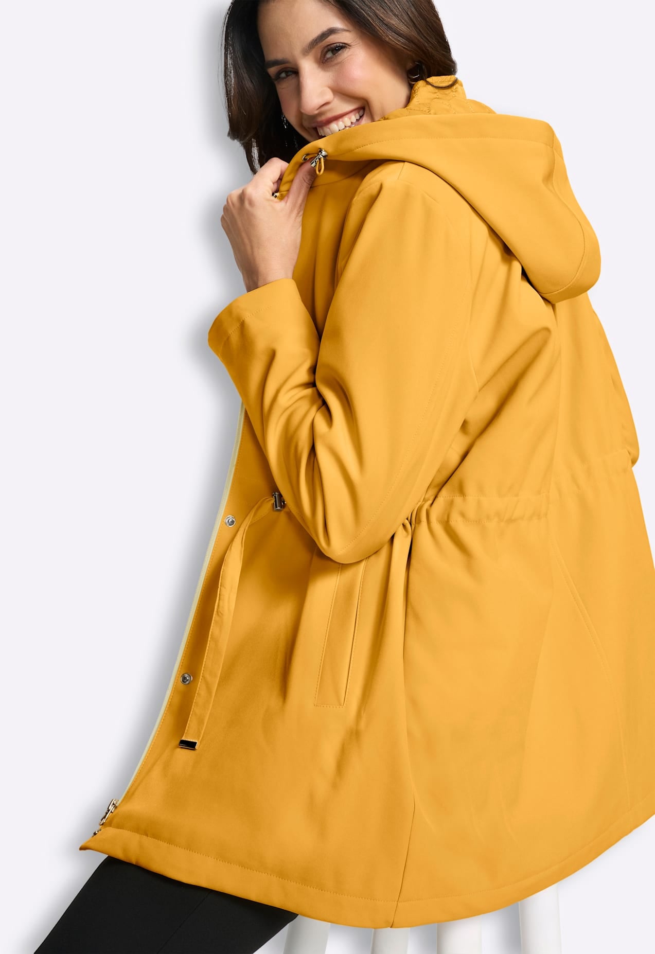 Inspirationen Veste double avec capuche