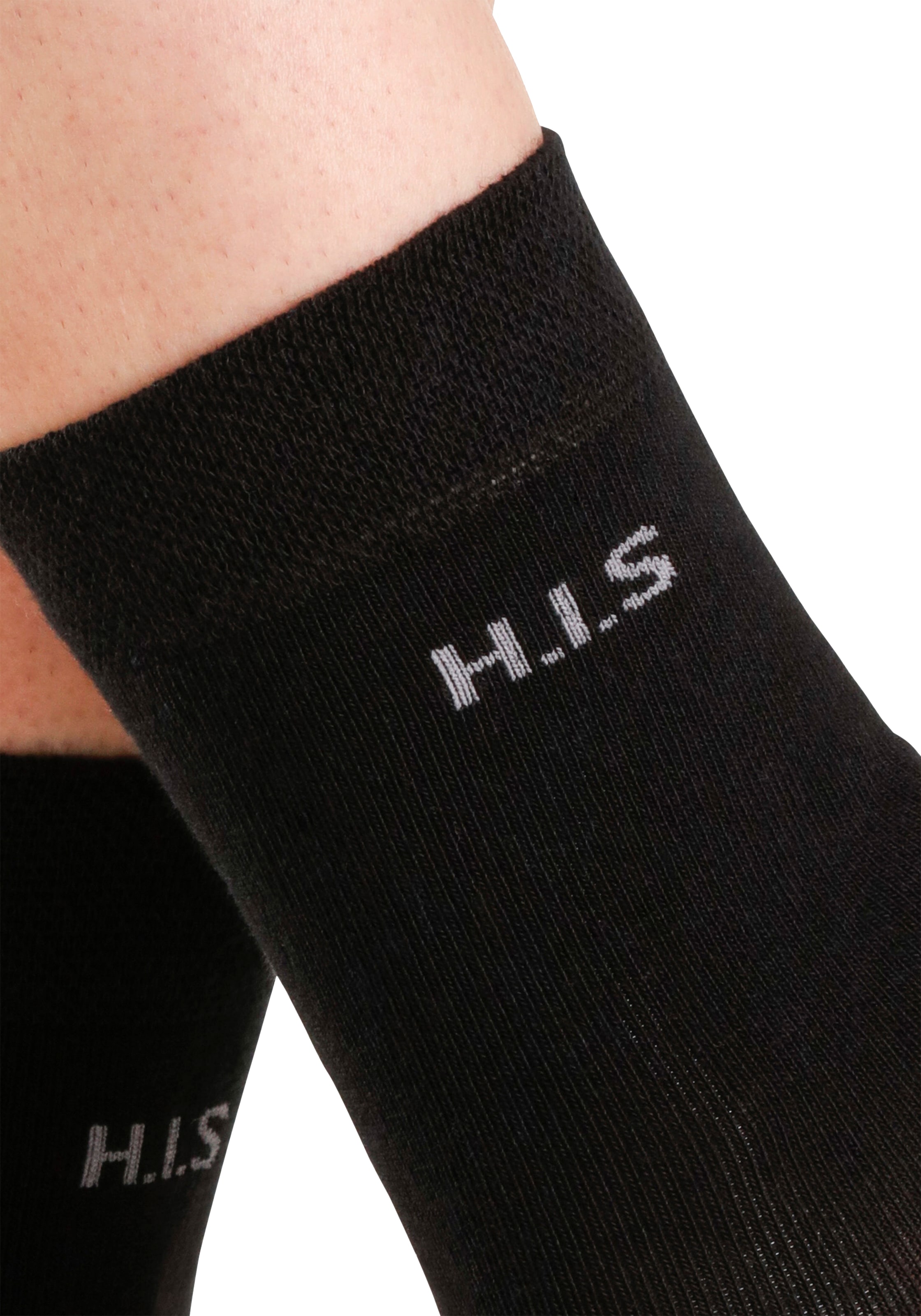♕ H.I.S Socken, versandkostenfrei 4 Bündchen Paar), (Set, ohne bestellen einschneidendes