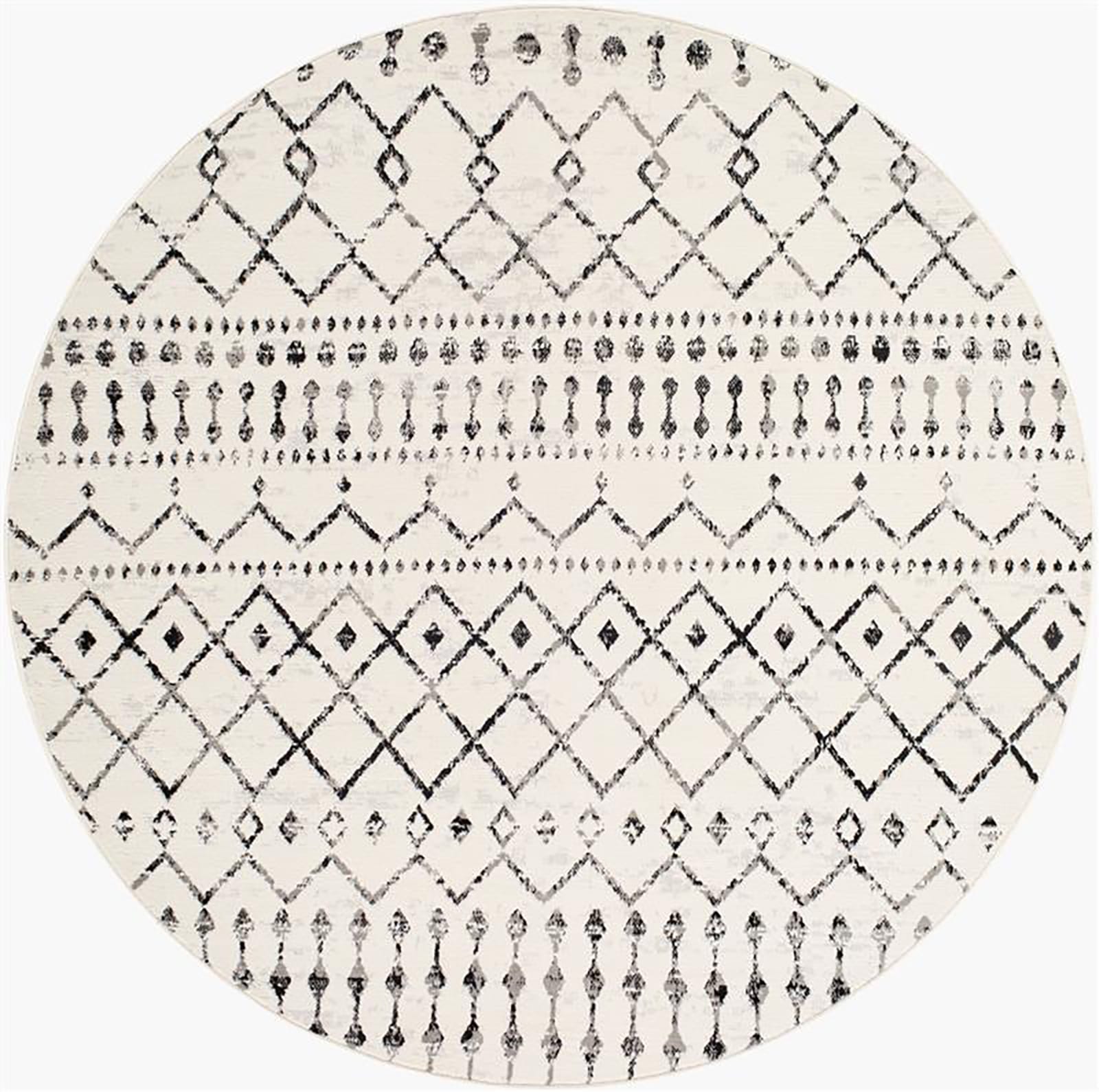 Livabliss Tapis »HEZE« Rectangulaire 11 mm Höhe Berber, Ethnisch Boho Kurzflor Wohnzimmerteppich, Schlafzimmer
