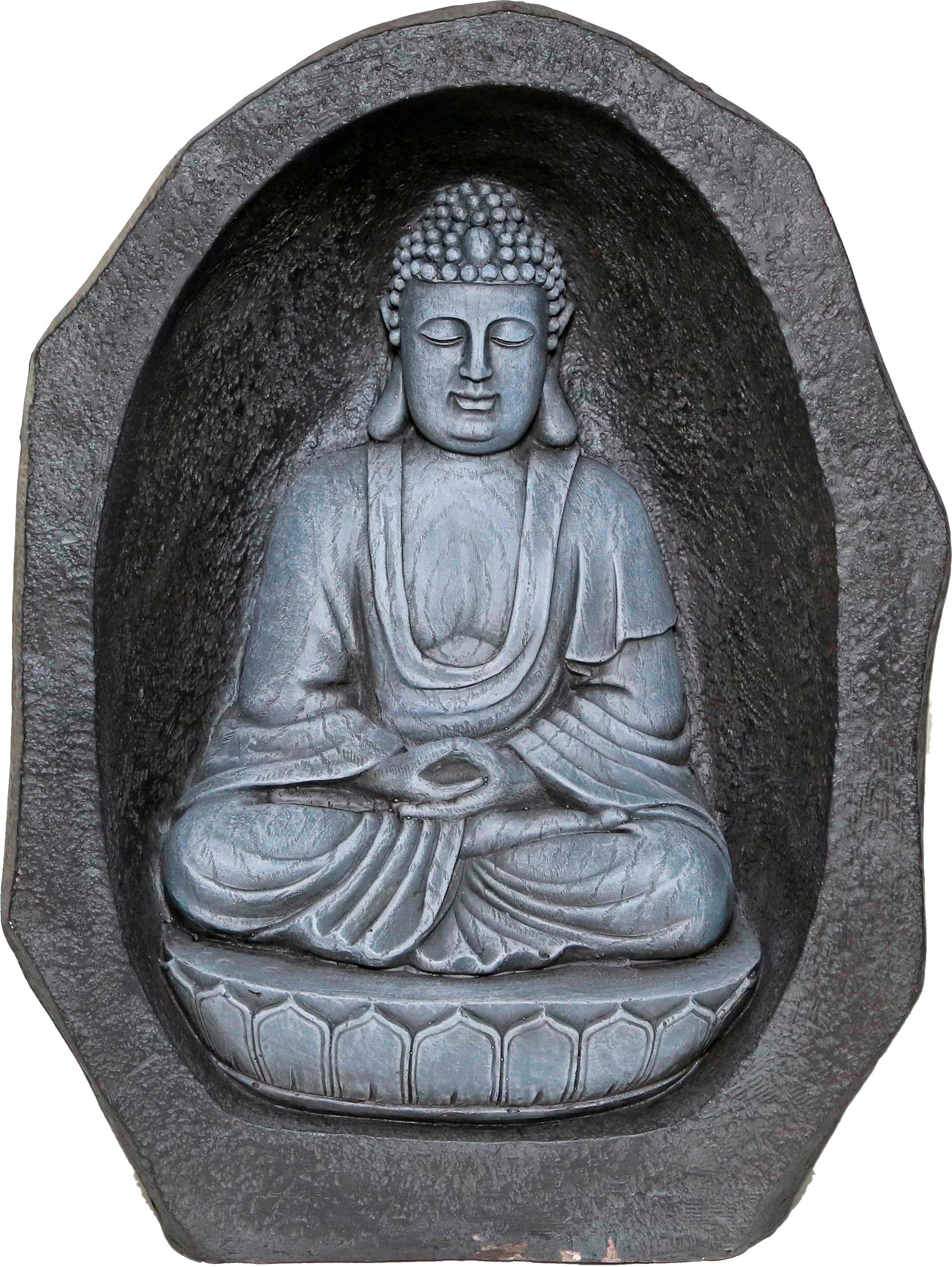 Image of Casa Collection by Jänig Buddhafigur, Buddha im Felsen, Höhe: 58 cm bei Ackermann Versand Schweiz