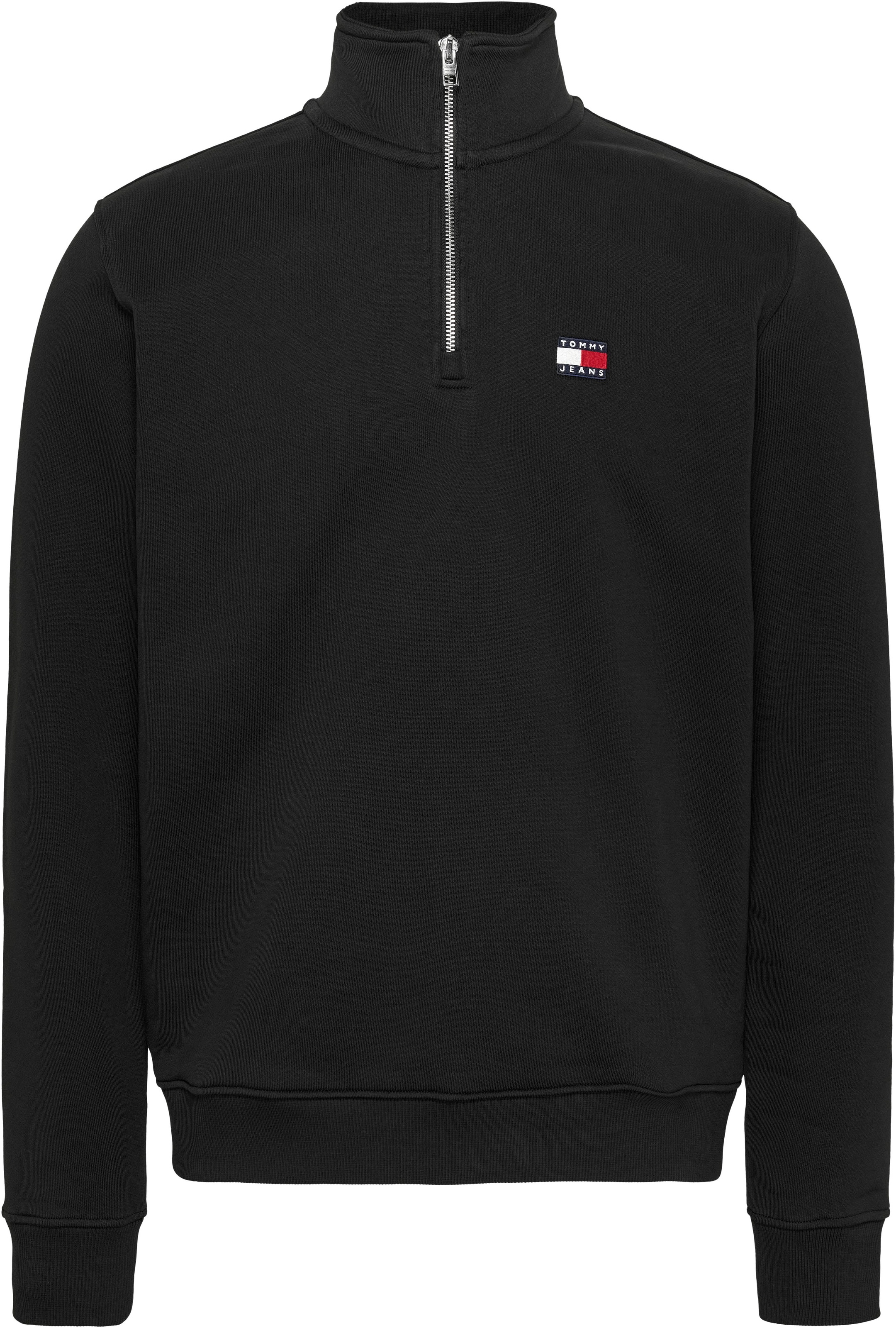 Tommy Jeans Sweatshirt »TJM REG BADGE 1/4 ZIP EXT«, mit Logoprägung