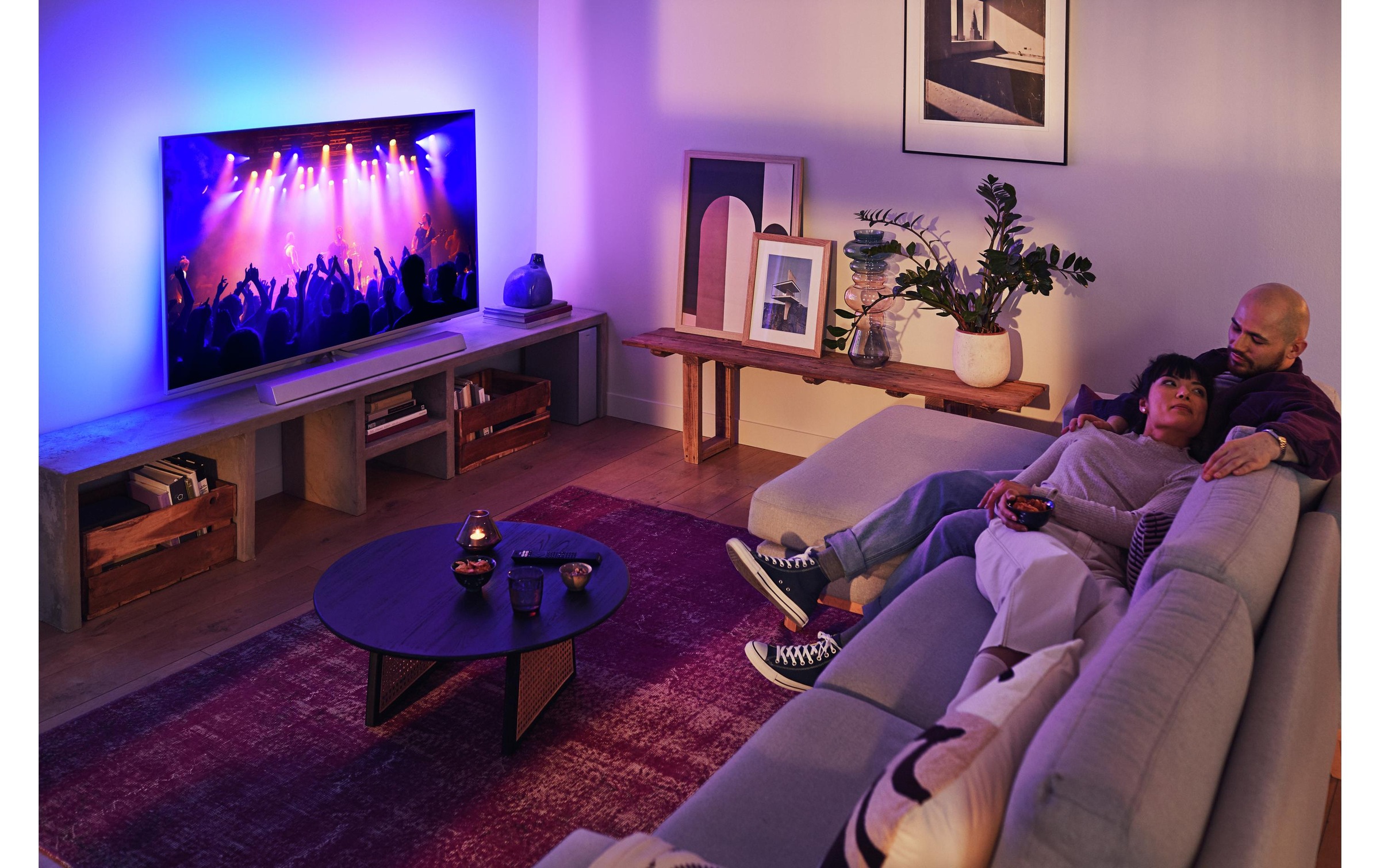 Philips LED-Fernseher »50PUS8506/12 50 3840 x 21«, 4K Ultra HD