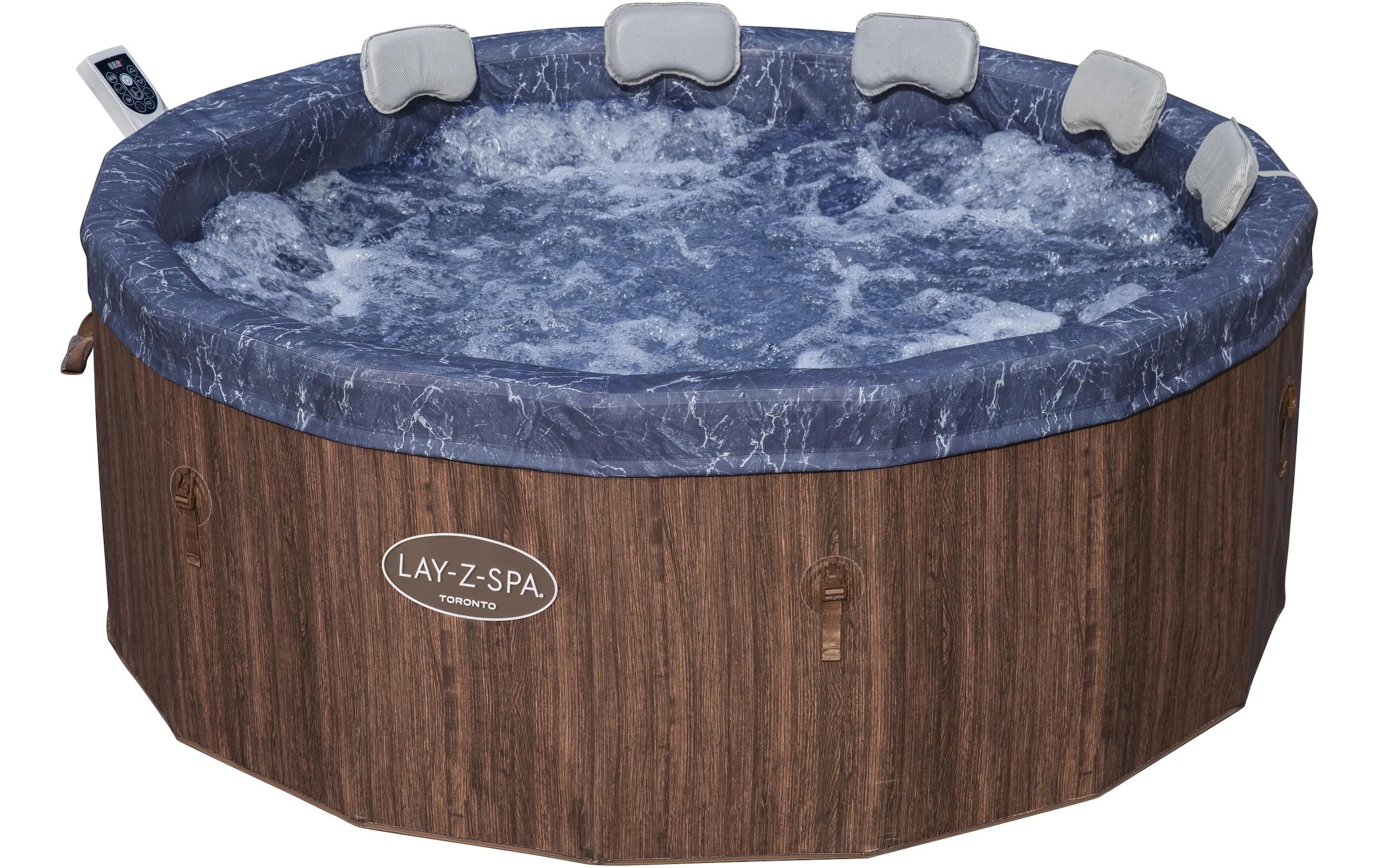 Bestway Jacuzzi »Toronto AirJet Ø 170« Energieeffizienter Whirlpool mit App-Steuerung für sieben Personen