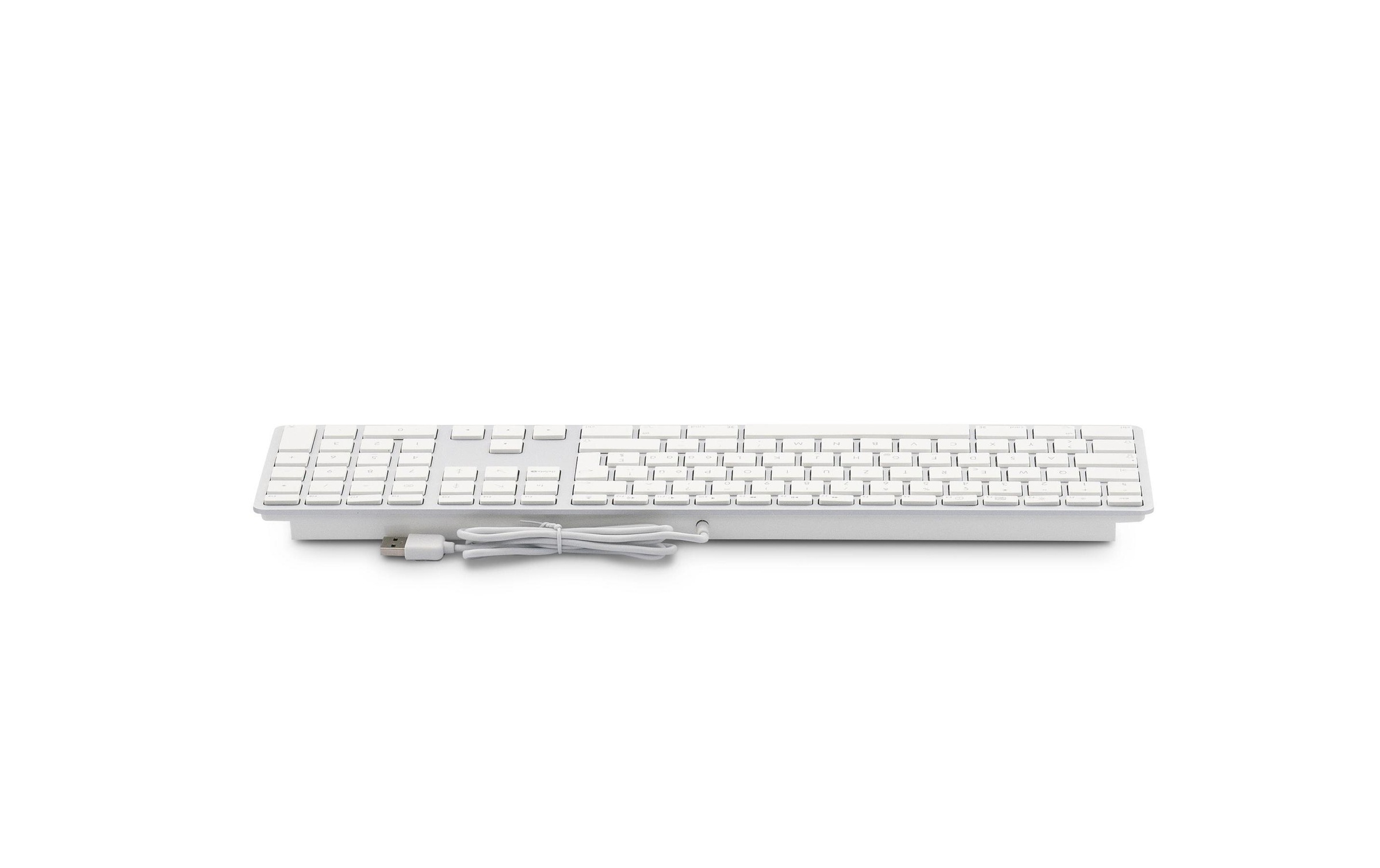 Tastatur »LMP KB-1243 Silber«, (Ziffernblock)