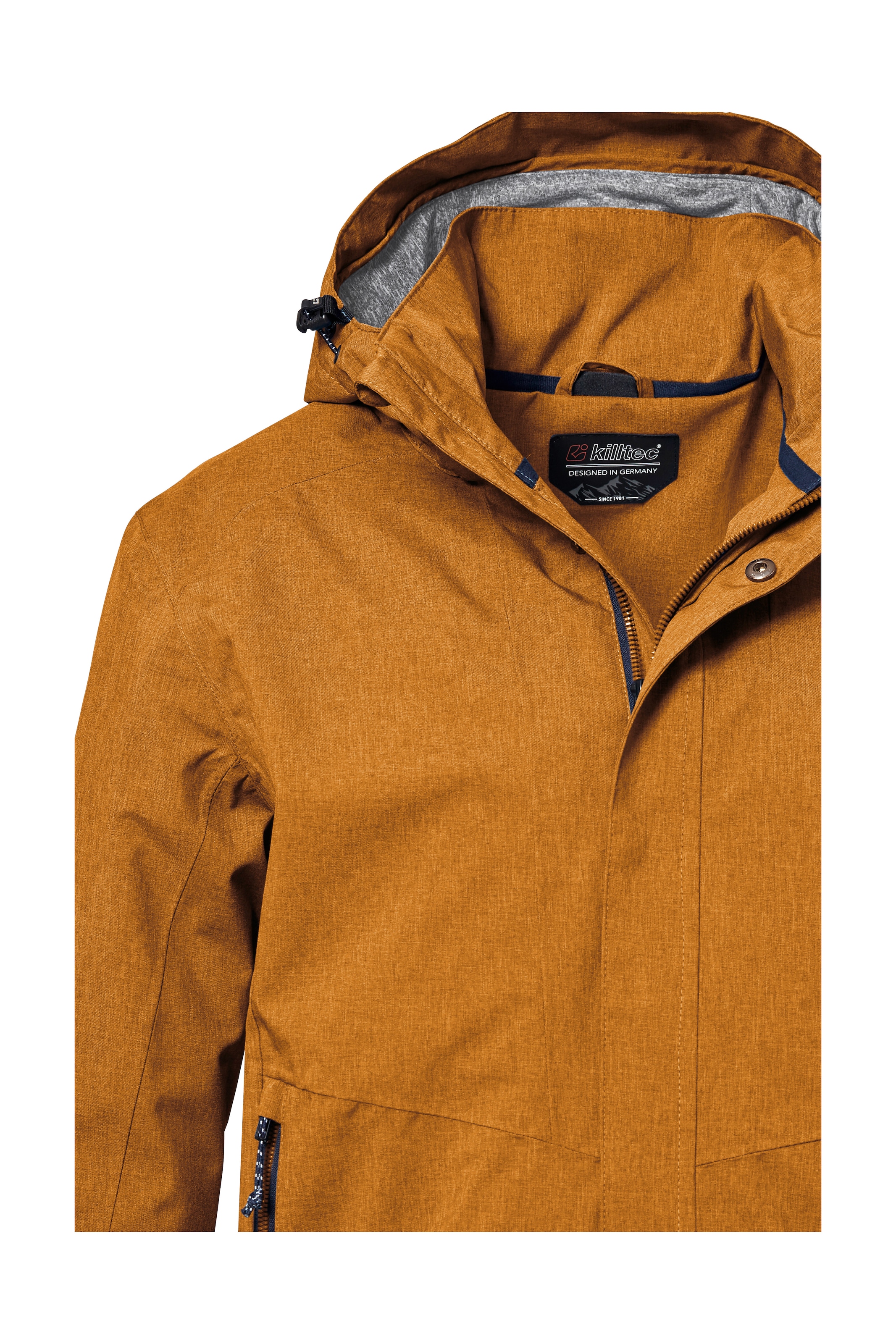 Killtec Outdoorjacke »KOS 53 MN JCKT«, Wind- und wasserdicht, atmungsaktiv, abnehmbare Kapuze, fluorfreie Imprägnierung