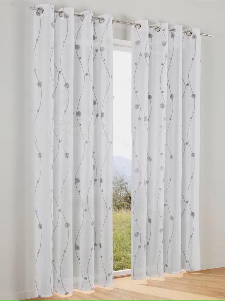 heine home Gardine Ösen 1 Stk. tlg.