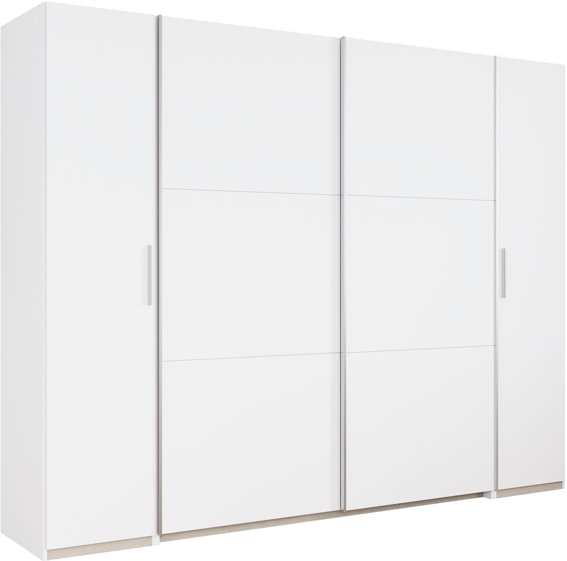 Image of rauch Schwebetürenschrank "Kleiderschrank Drehtürenschrank Schrank Garderobe KRONACH" in 3 Ausstattungen BASIC/CLASSIC/PREMIUM, Breiten 225/268/311/354 cm, mit Dreh- und Schwebetüren und vielen Einlegeböden MADE IN GERMANY