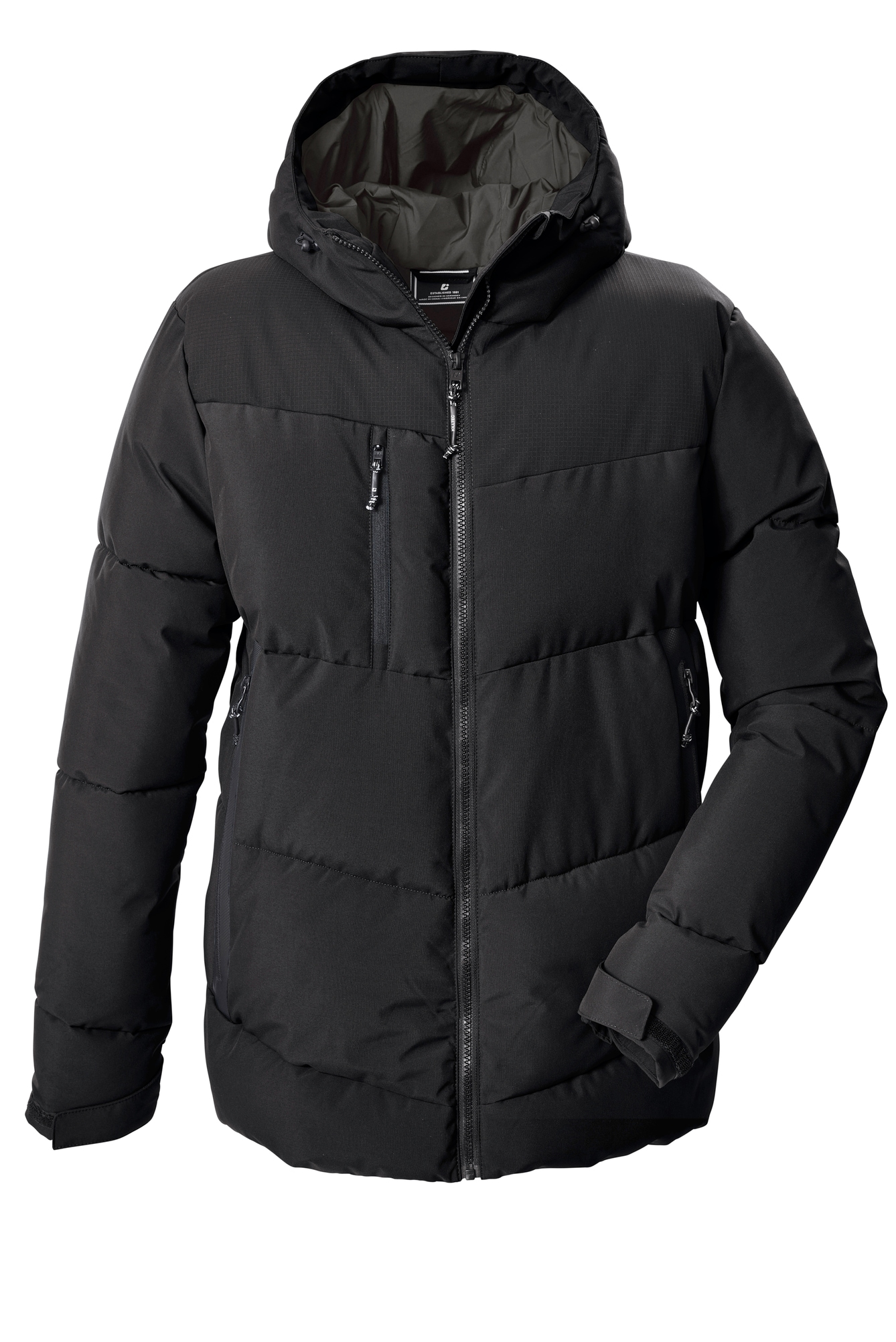 Killtec Veste d'hiver »KOW 84 MN QLTD JCKT« avec capuche mit dicker Fütterung, verschliessbare Seitentaschen und Brusttasche