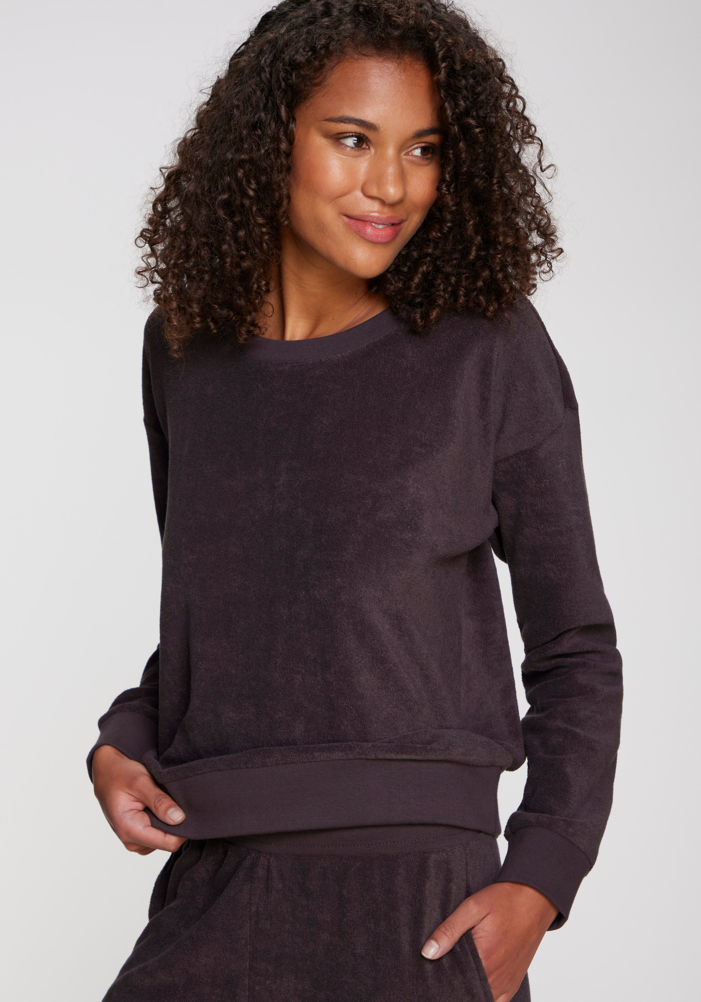 Vivance Dreams Pyjama, (2 tlg.), in schöner Frottee-Qualität