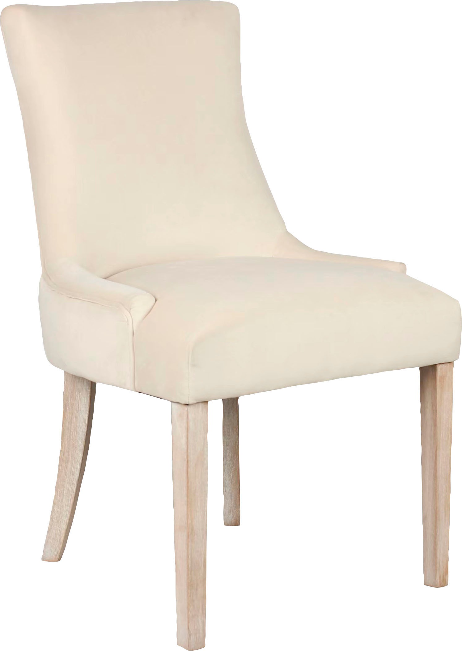 Image of Timbers Esszimmerstuhl »Naperville«, (Set), Luxus-Microfaser, In 4 Farben, Teilmassiv, 2er-Set bei Ackermann Versand Schweiz