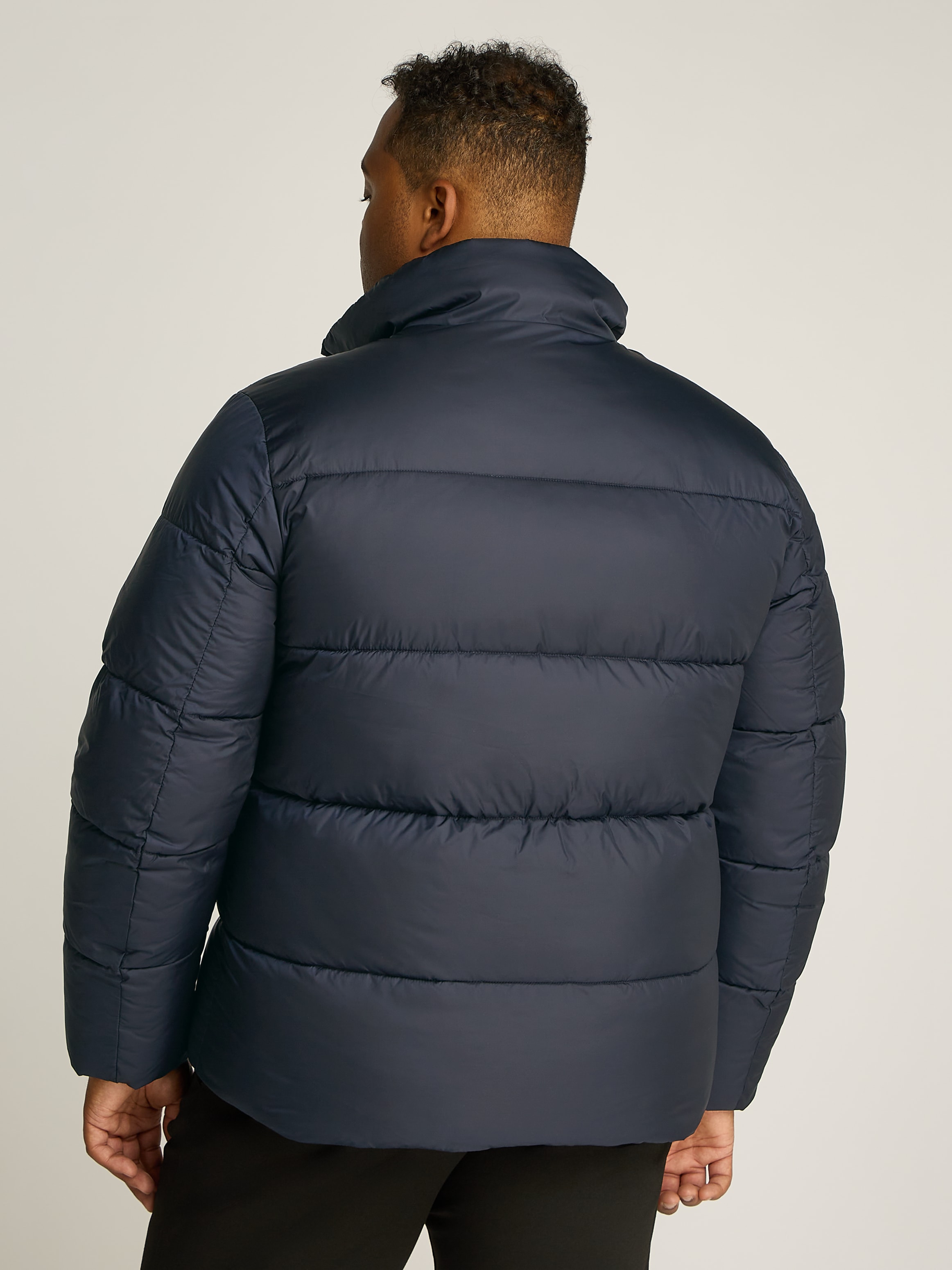 Calvin Klein Big&Tall Steppjacke »BT_QUILT PUFFER MW«, in Grossen Grössen mit Logopatch