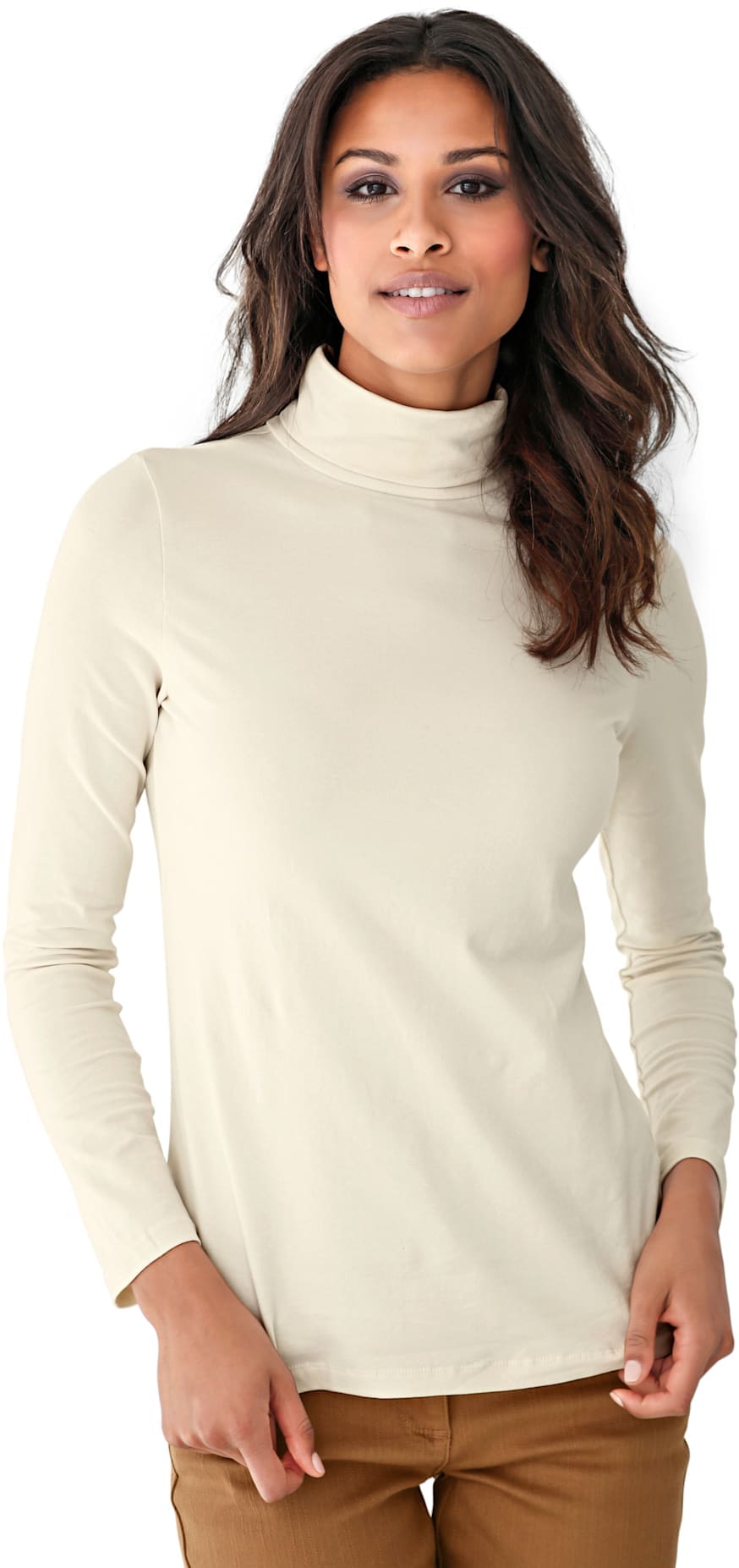 heine Rollkragenshirt "Rollkragen-Shirt" 1 Stk.