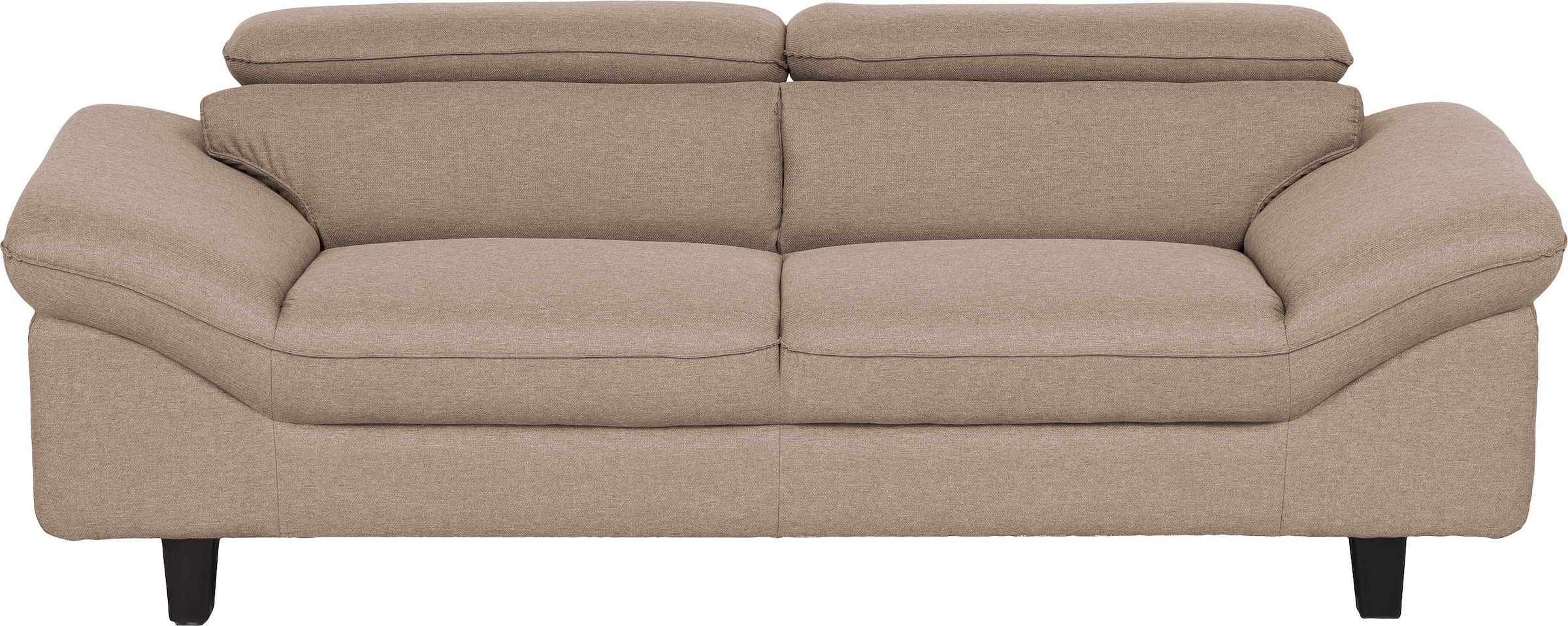 Home affaire 2-Sitzer »Pilot«, Big-Sofa mit Kopfteilverstellung
