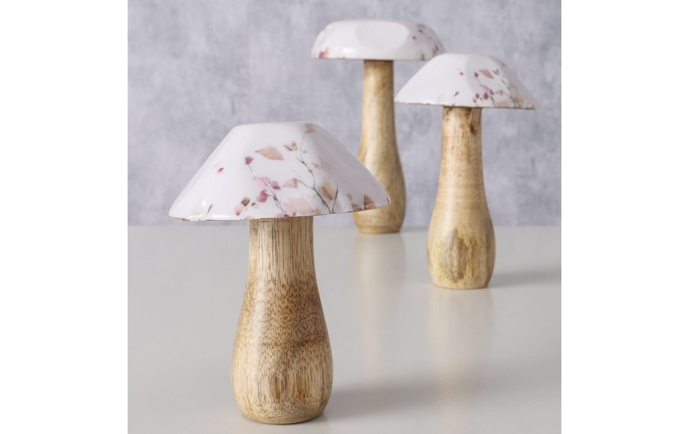 BOLTZE Figurine de décoration »Pilze Bernada 3er Set«