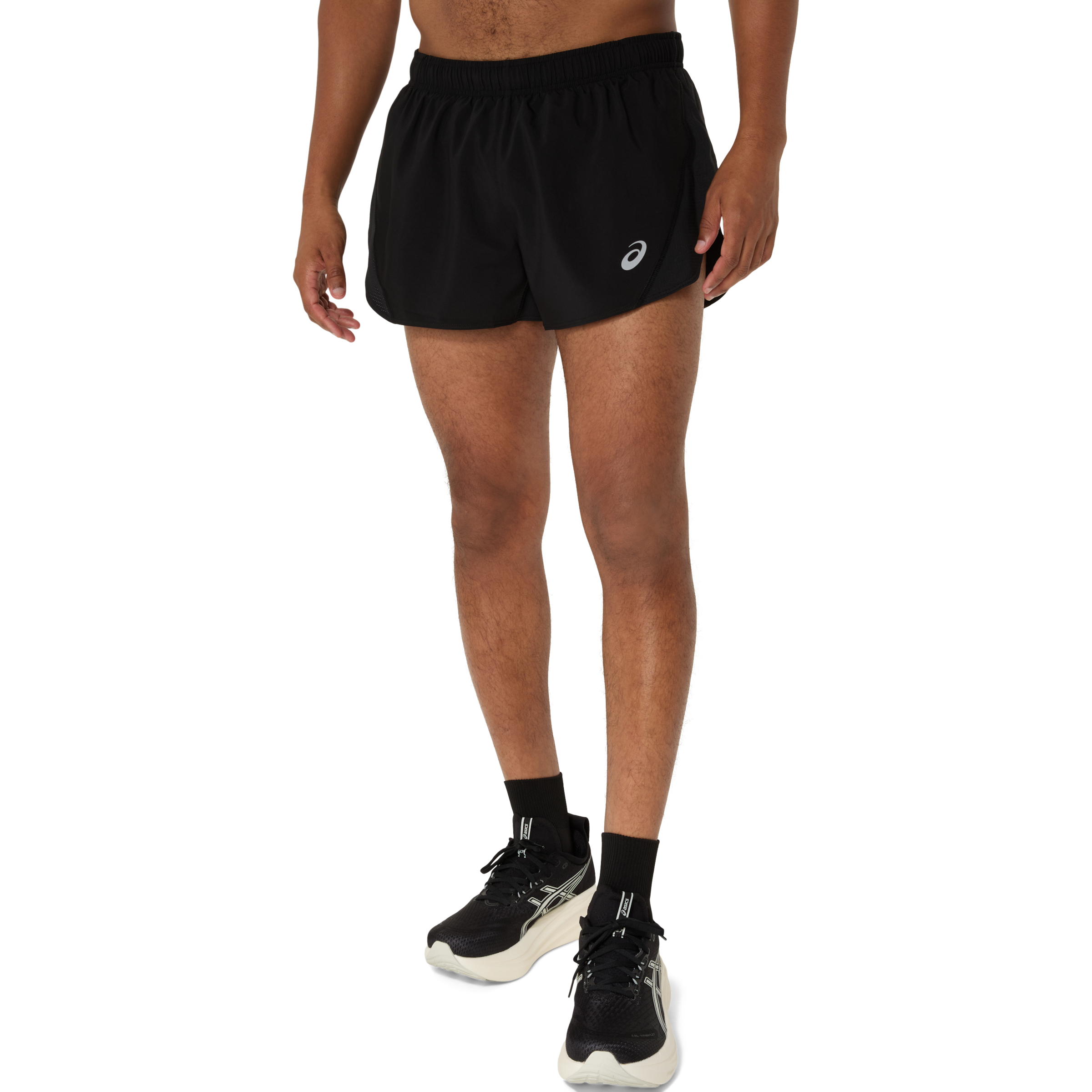 Image of Asics Laufshorts "ASICS CORE SPLIT SHORT" Schnelltrocknend, Atmungsaktiv, Reflektierend