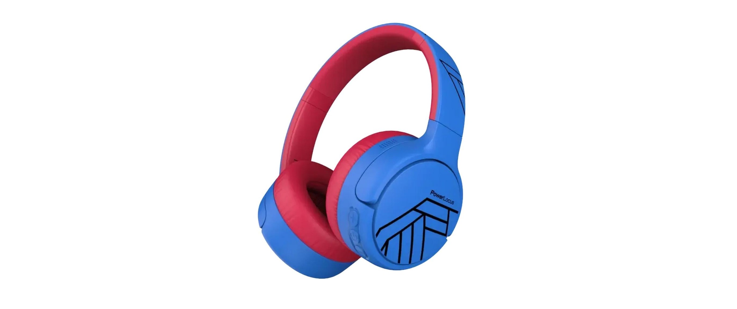 Image of PowerLocus Over-Ear-Kopfhörer "PowerLocus TIGER KIDS ANC" Bluetooth USB mit aktiver Geräuschunterdrückung und mit eingebautem Mikrofon
