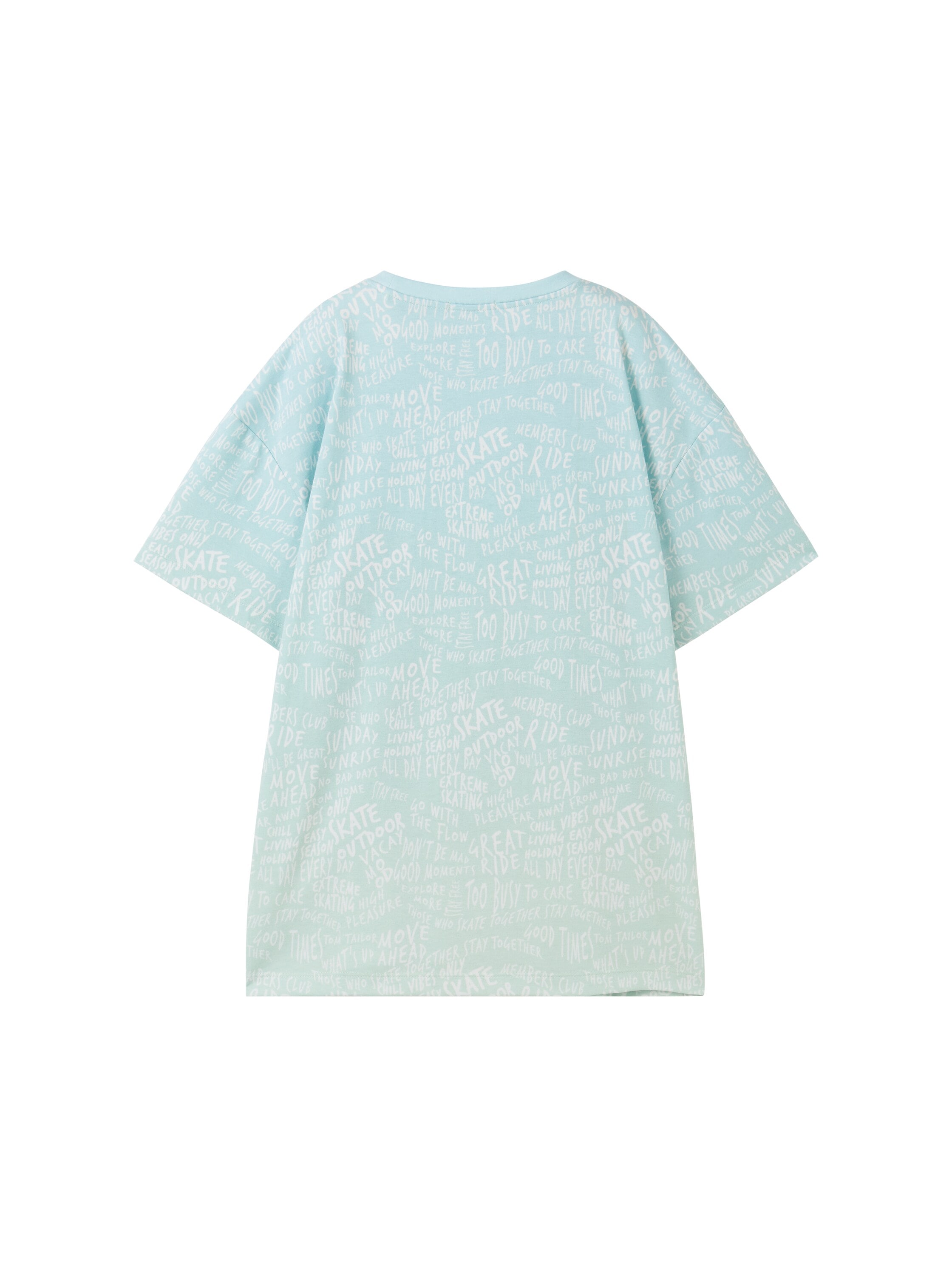 TOM TAILOR T-Shirt, mit All-over Print